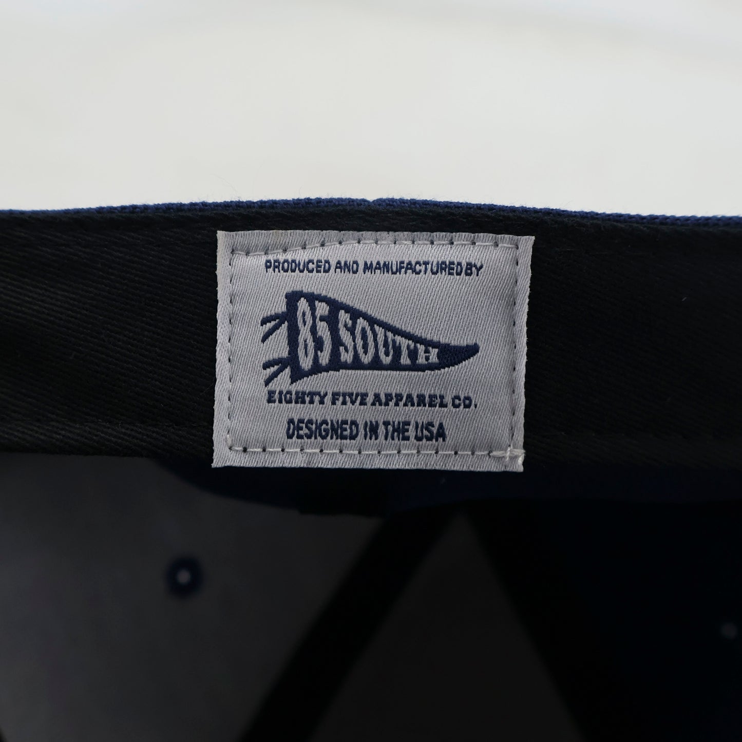 "South Tomahawk" Snapback Hat (Navy/Red/White)