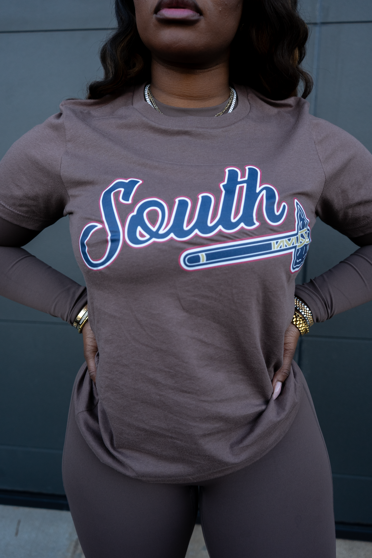 Tomahawk Tee (Mocha/Multicolor)