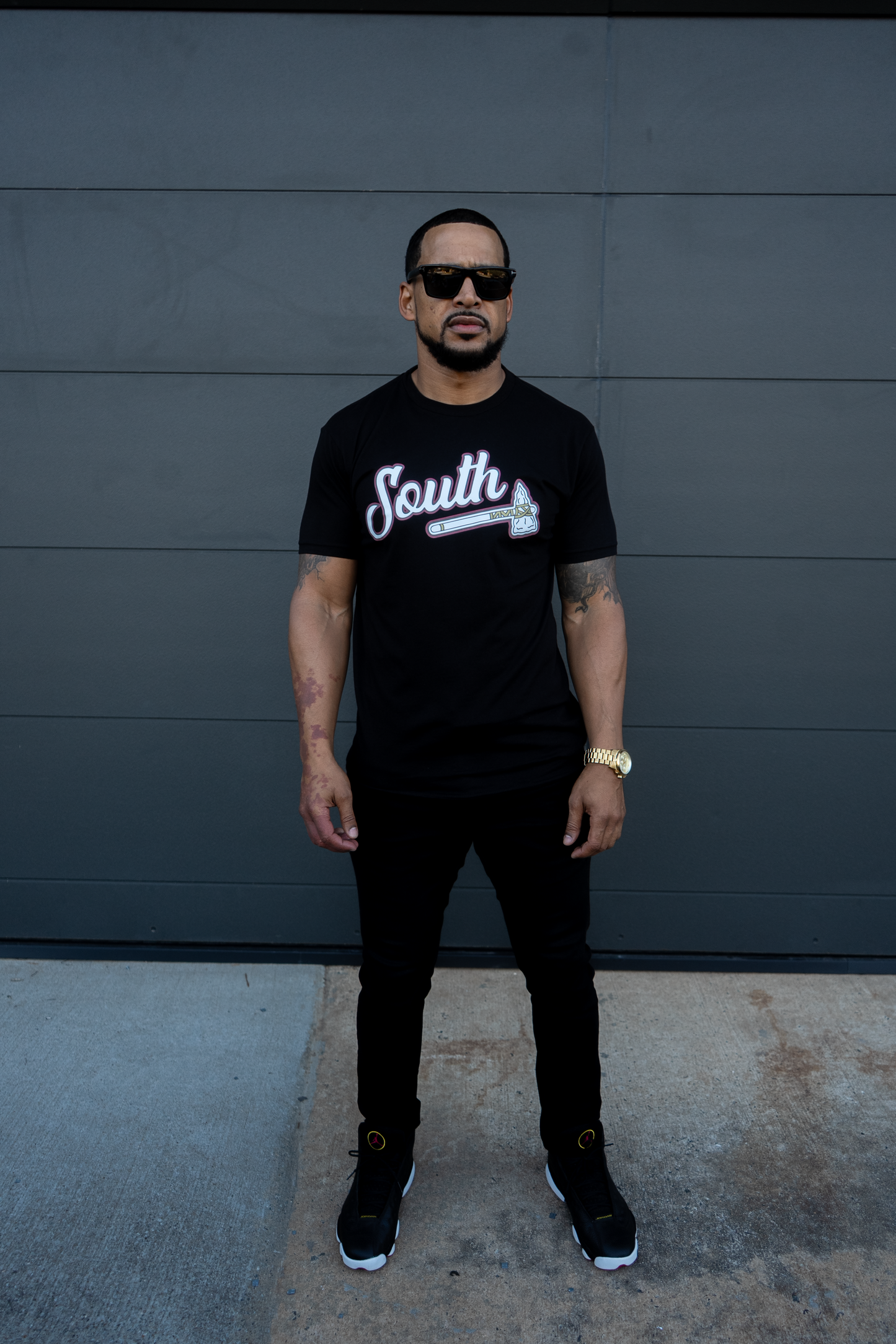 Tomahawk Tee (Black/Multicolor)