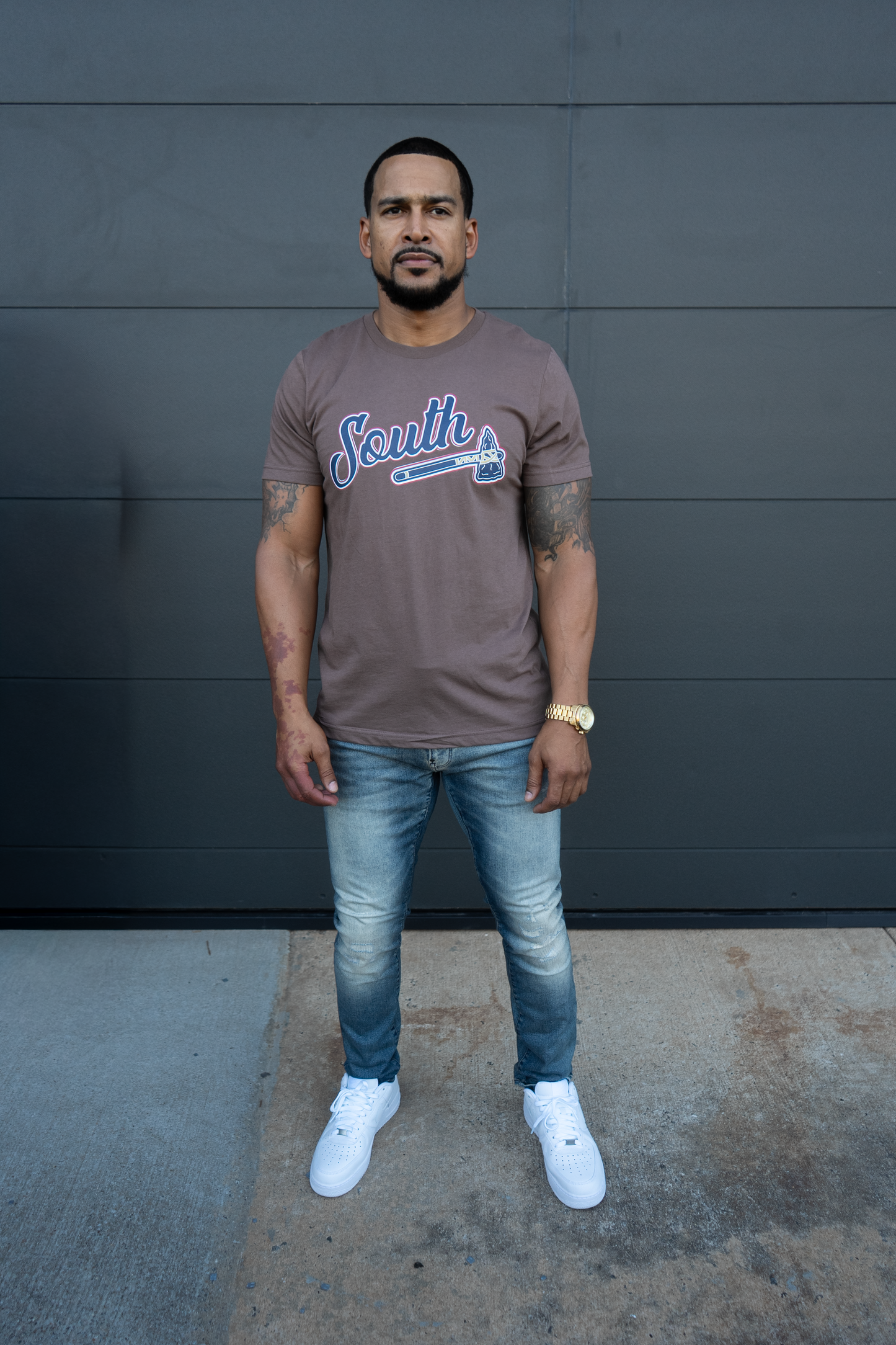 Tomahawk Tee (Mocha/Multicolor)