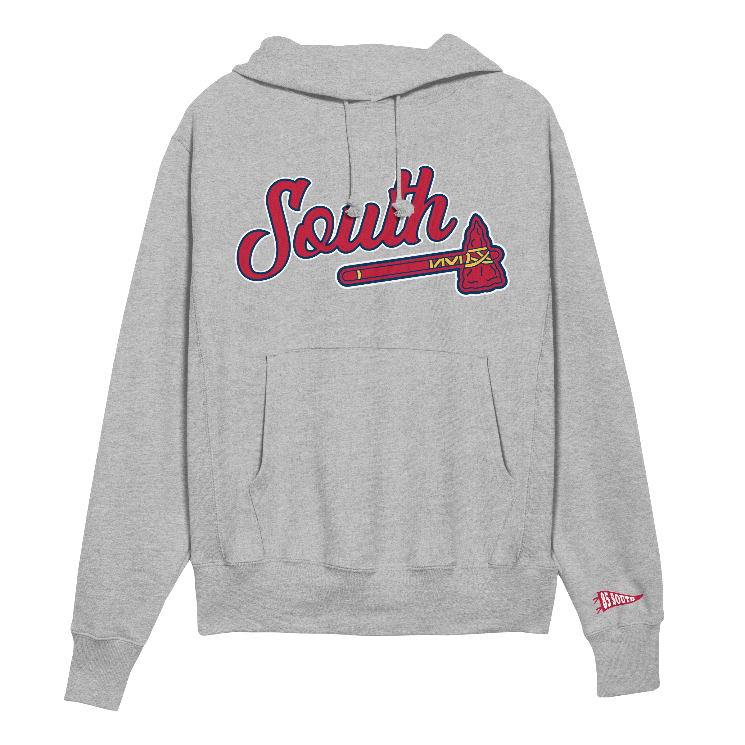 Classic Tomahawk Hoodie - Heather Grey – Eighty Five Apparel Company