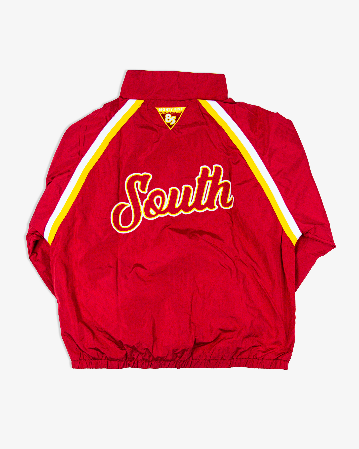 South Script Swishy Jacket - Red