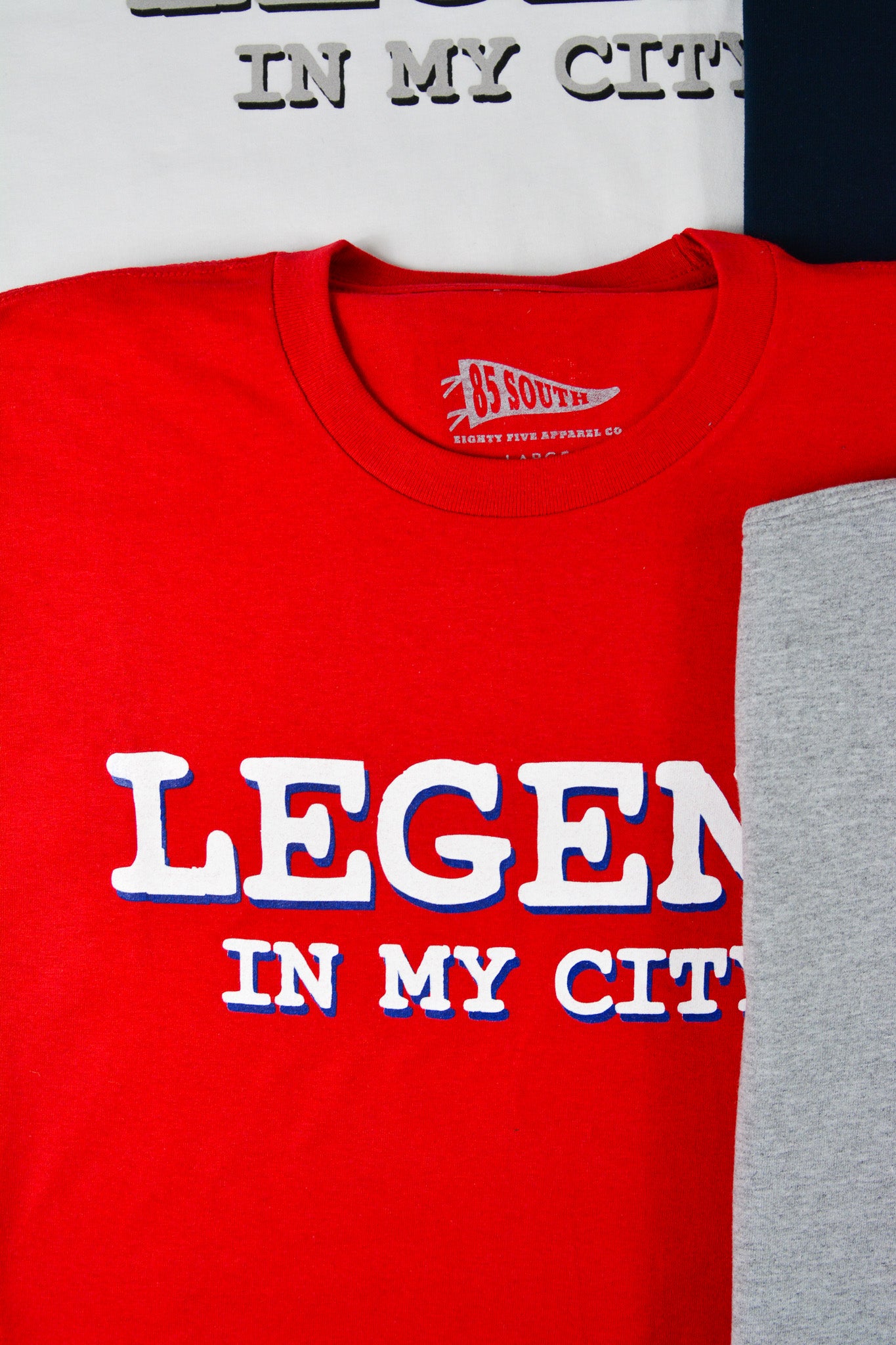 Legend In My City Short Sleeve Tee - Red