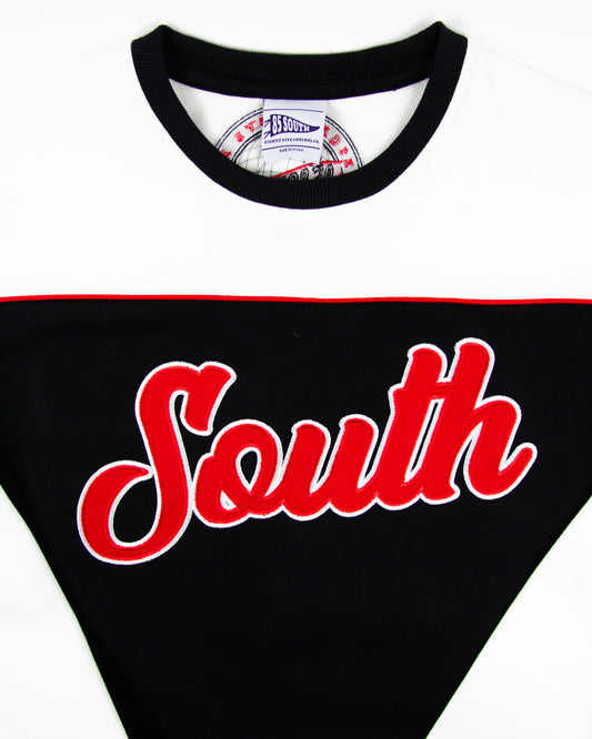 85 South Bred Crewneck - Formula One Red/Black/White
