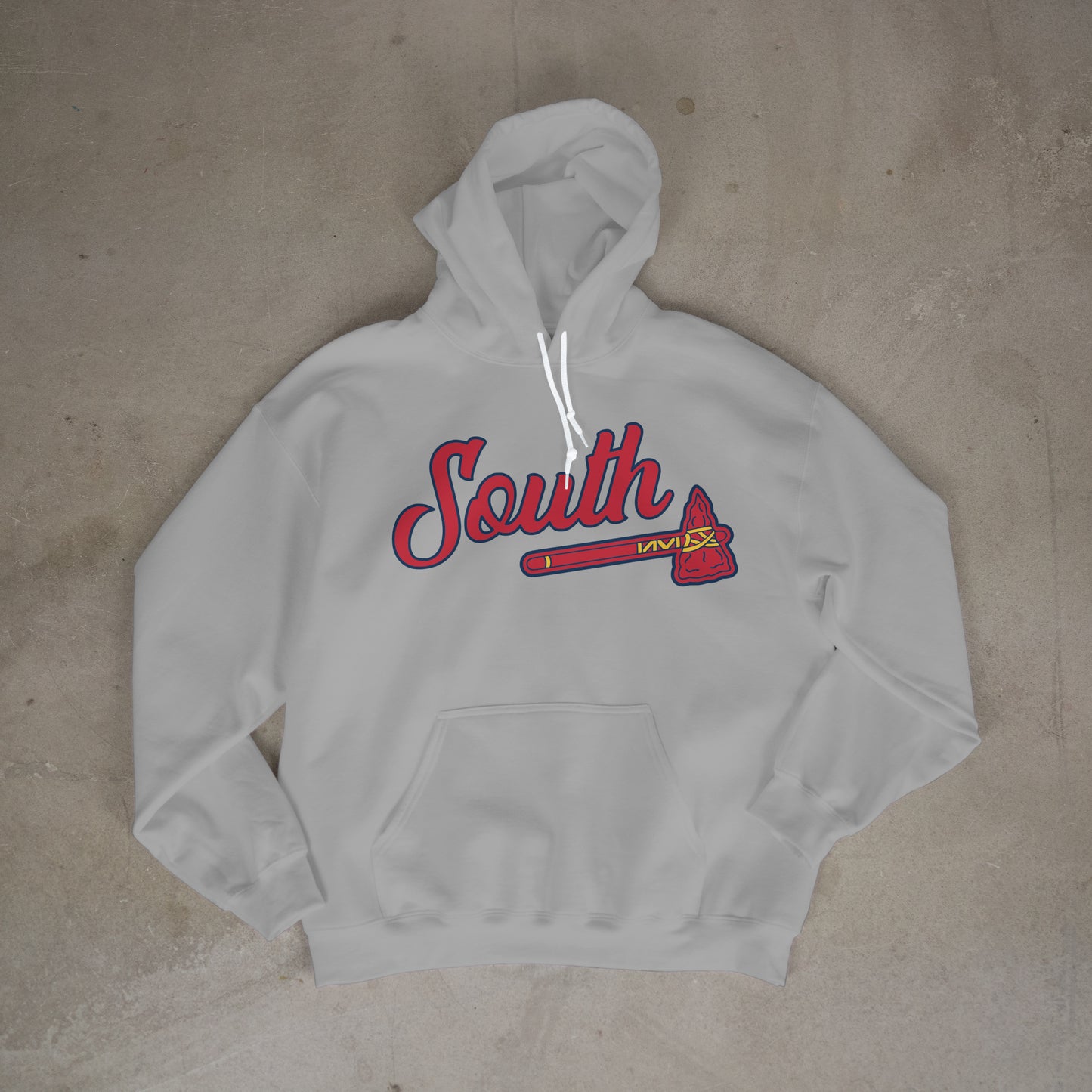 Classic Tomahawk Hoodie - Heather Grey