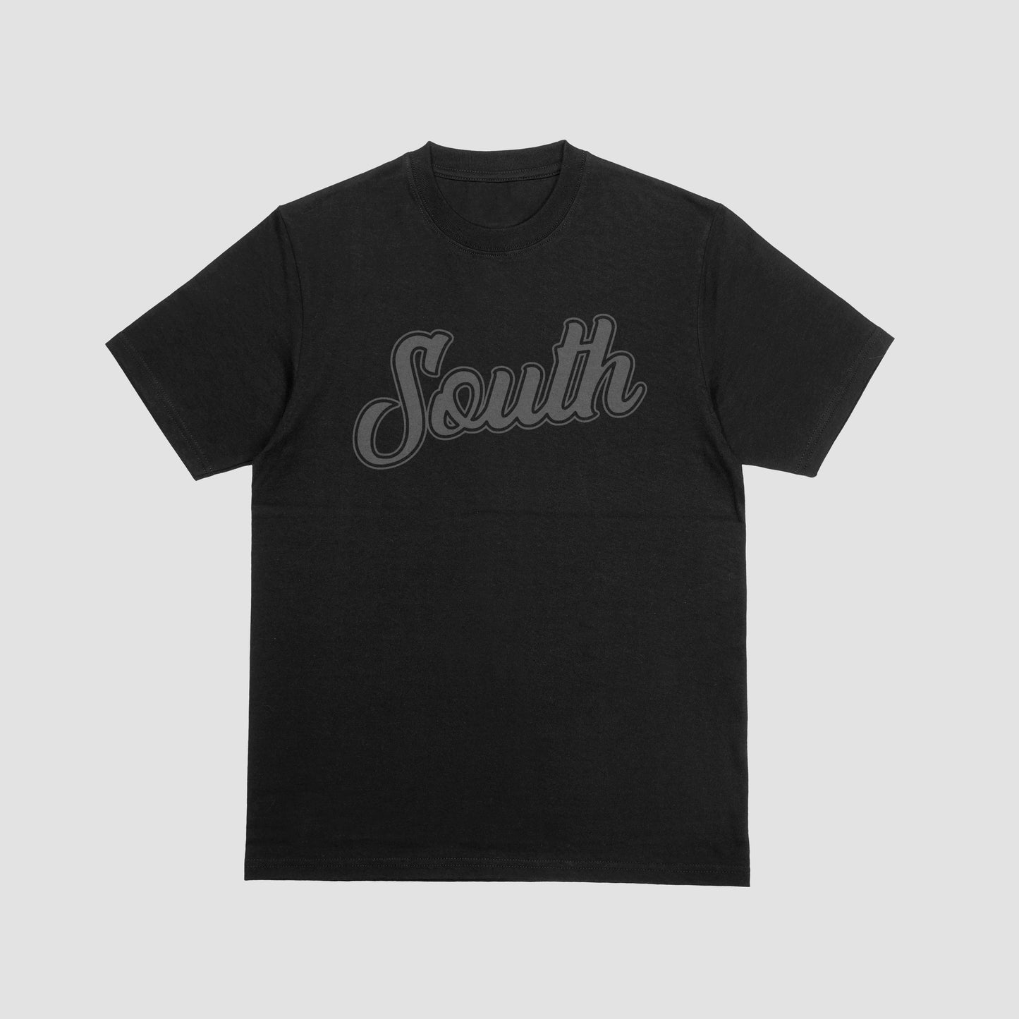 Classic South Logo Tee (Black/Black)