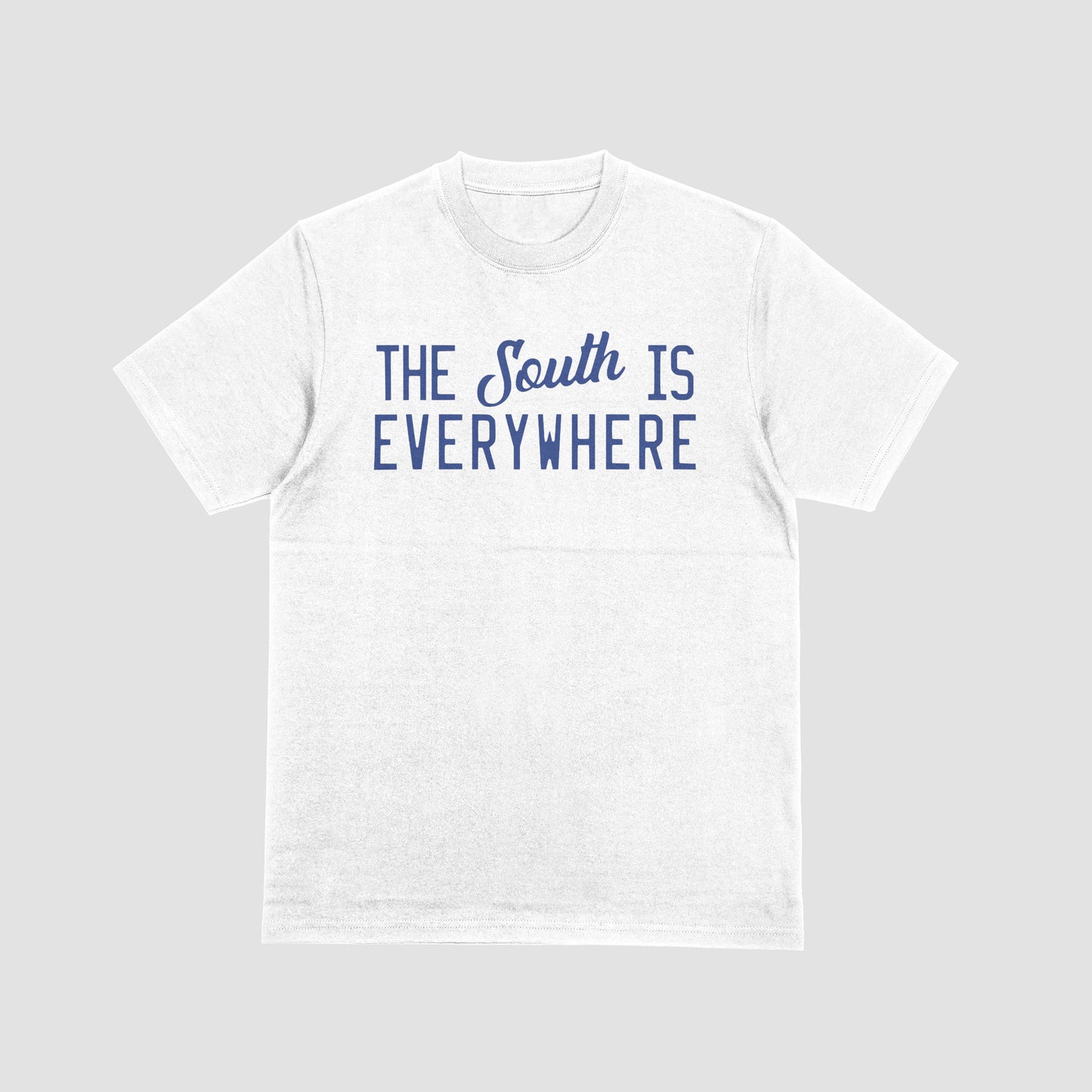 The South Is Everywhere (White/Navy)