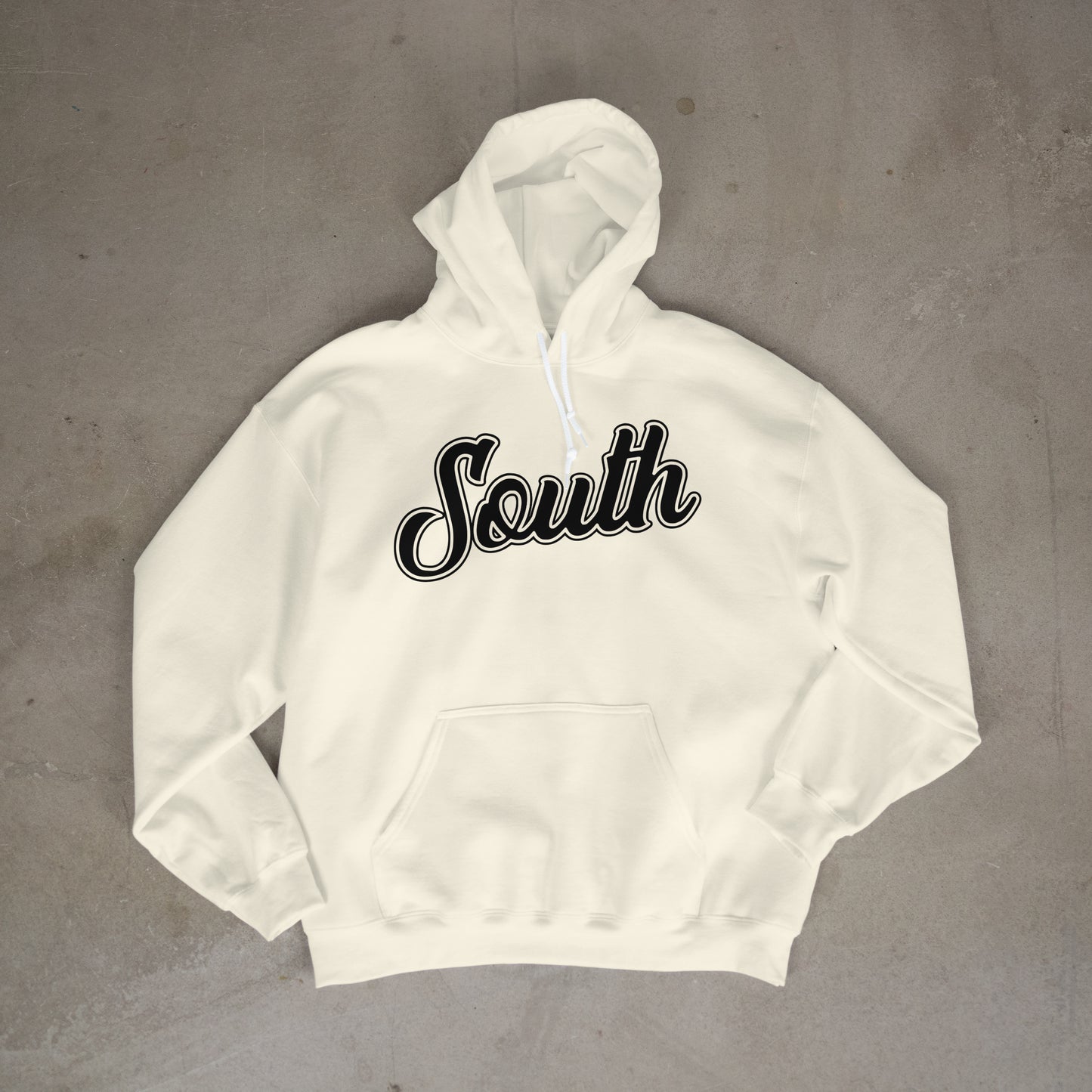 Classic South Hoodie (Bone/Black)
