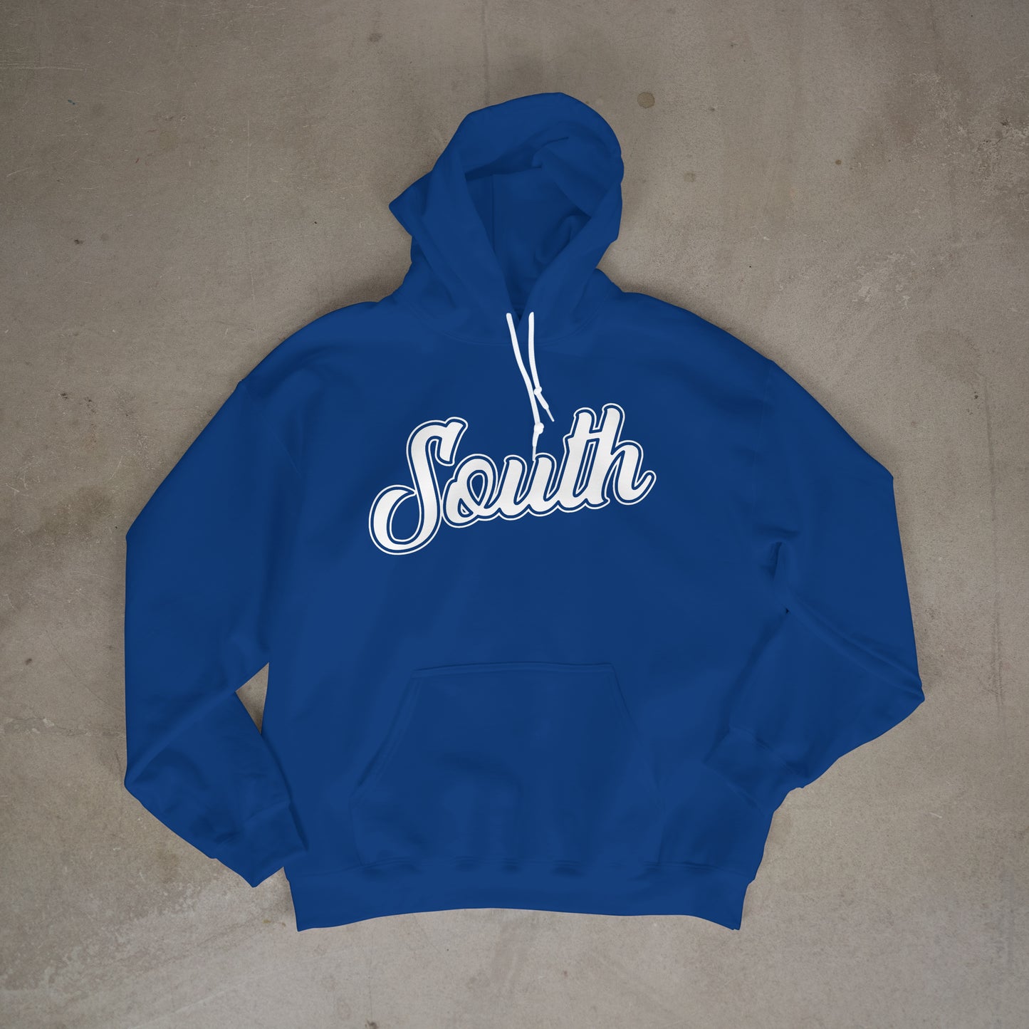 Classic South Hoodie (Royal/White)