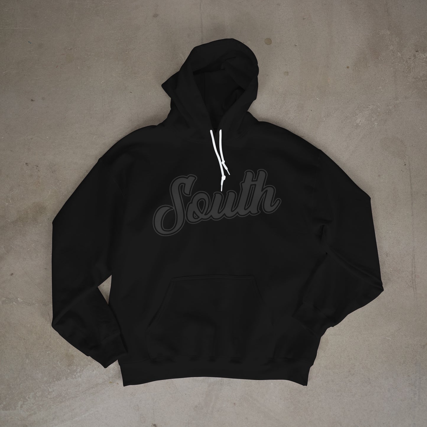 Classic South Hoodie (Black/Black)