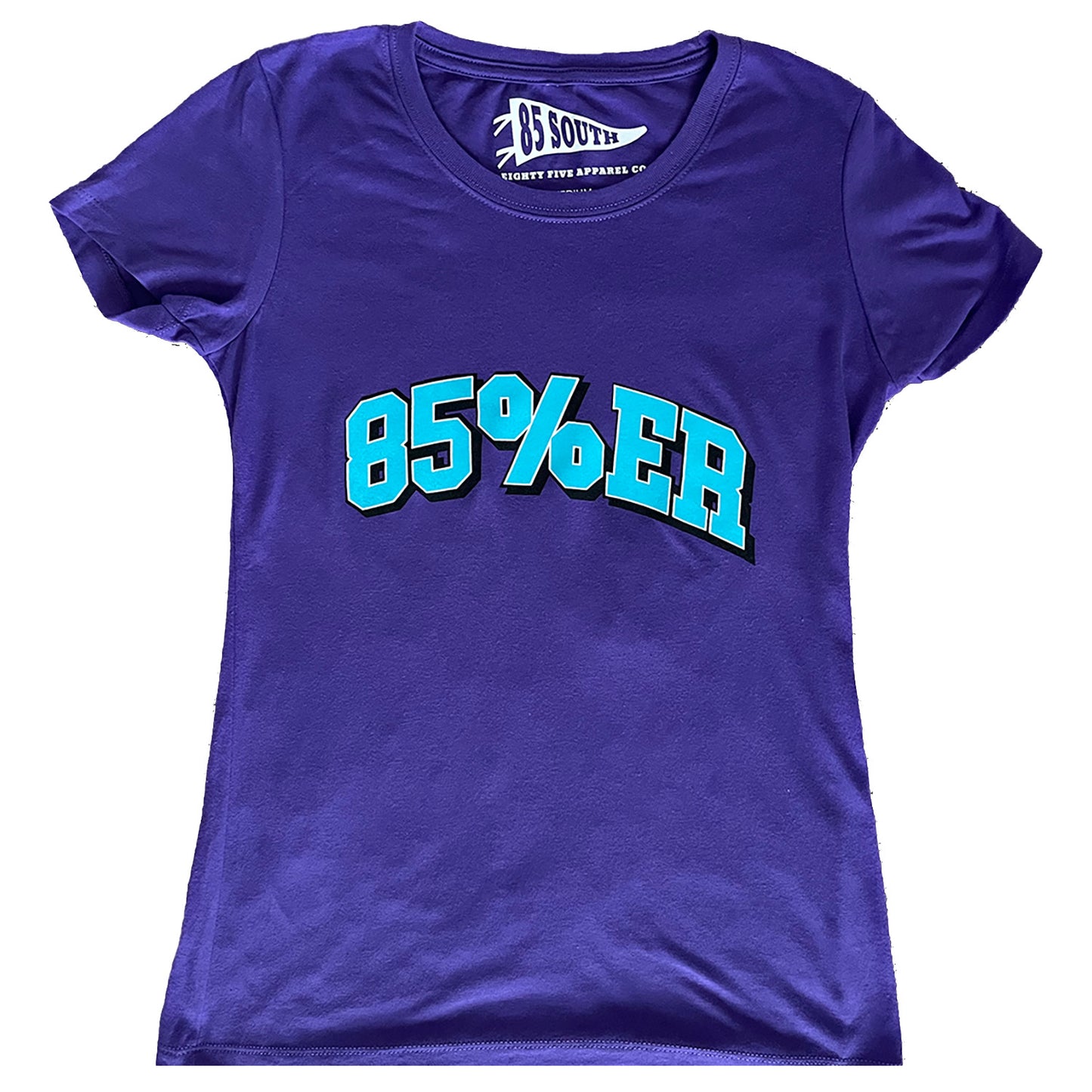 Women 85 Percenter Tee - Purple