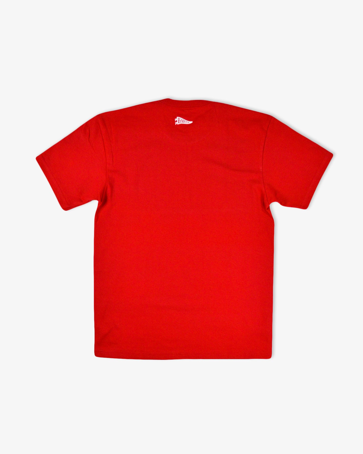 Evergreen South Script Tee - Red