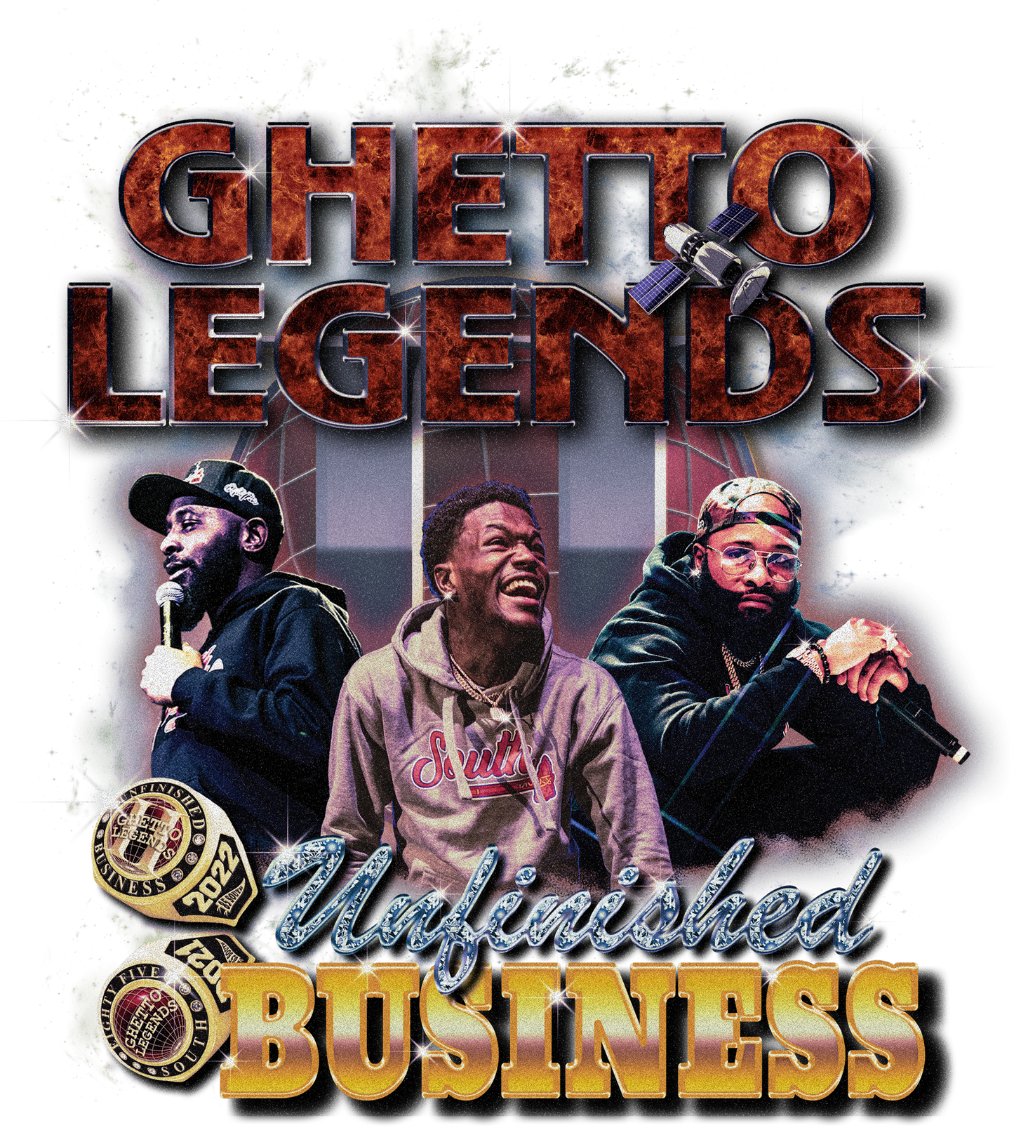 Ghetto Legend II Group Rap Tee