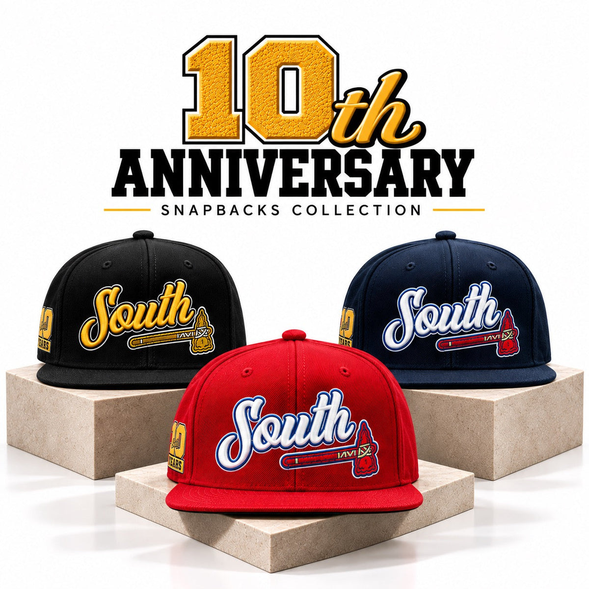 10th Anniversary Snapbacks