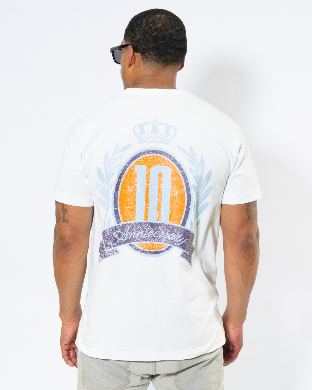 Anniversary X Tee White