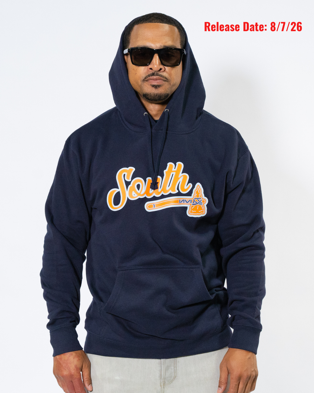 AXC South Tomahawk Hoodie (Navy)