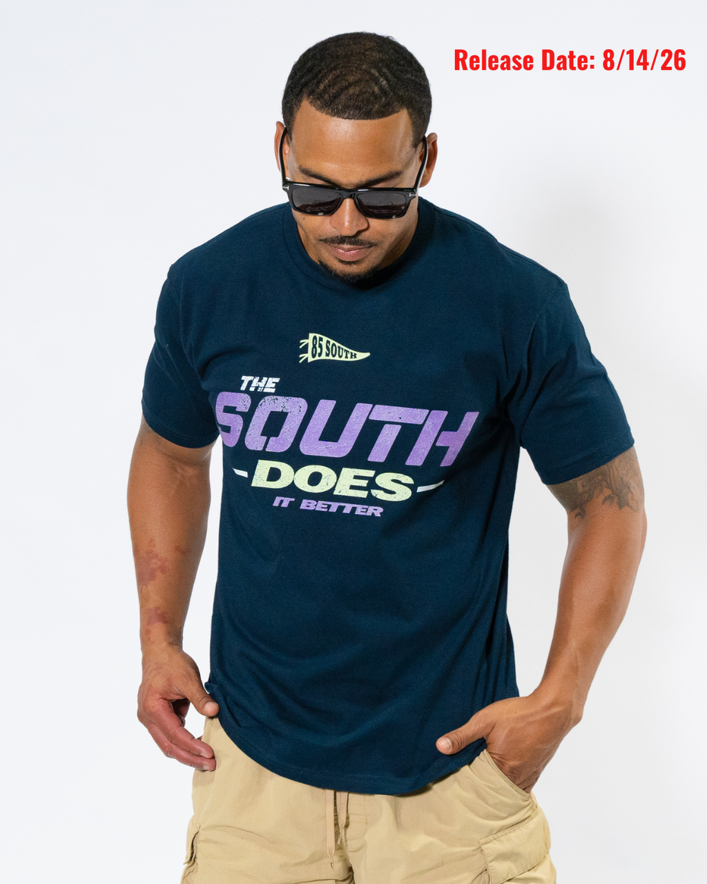 South Does It Better Tee (Navy)
