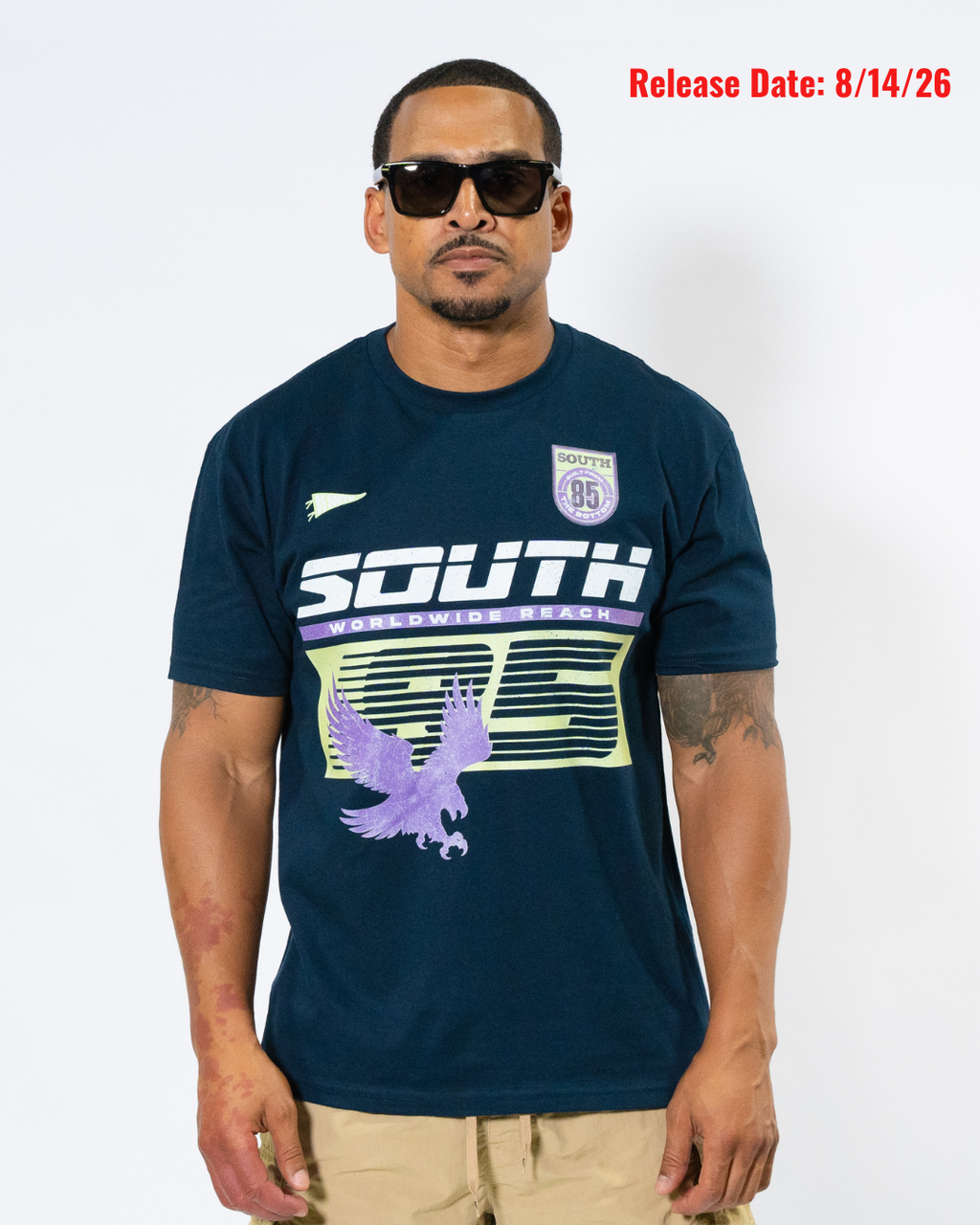 SDIB Worldwide Reach Tee (Navy)