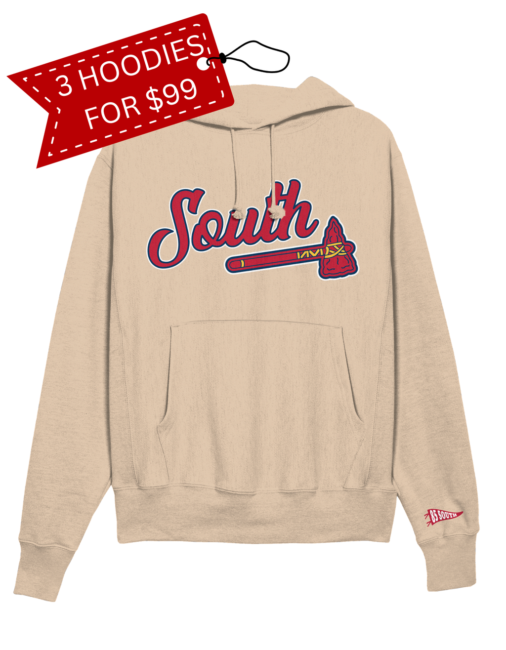 Classic Tomahawk Hoodie - Sand