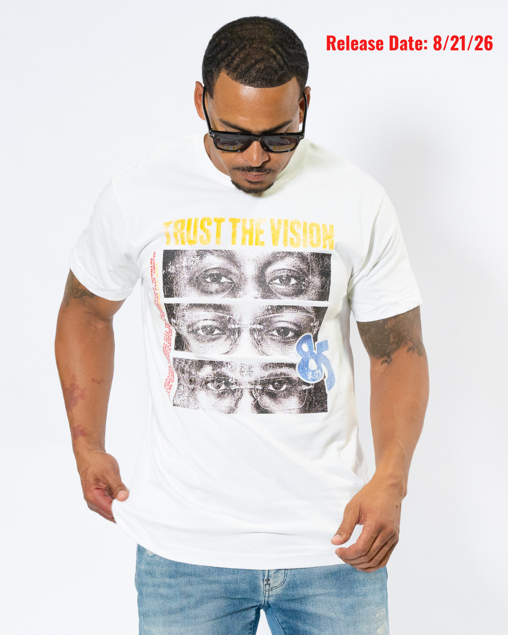 Trust The Vision V2 Tee (White)