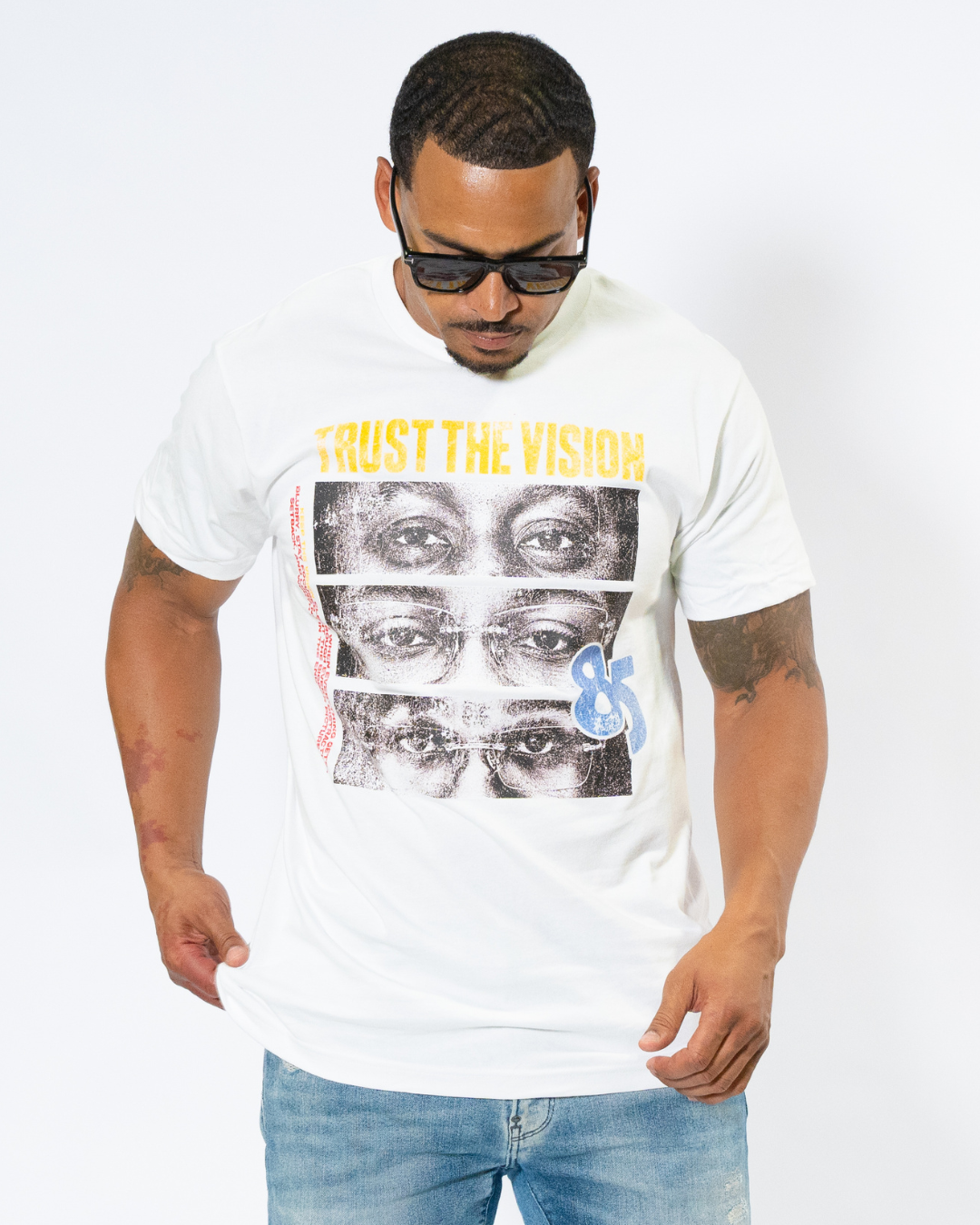 Trust The Vision V2 Tee (White)