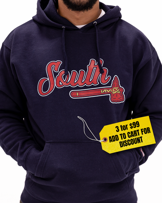 Classic Tomahawk Hoodie - Navy