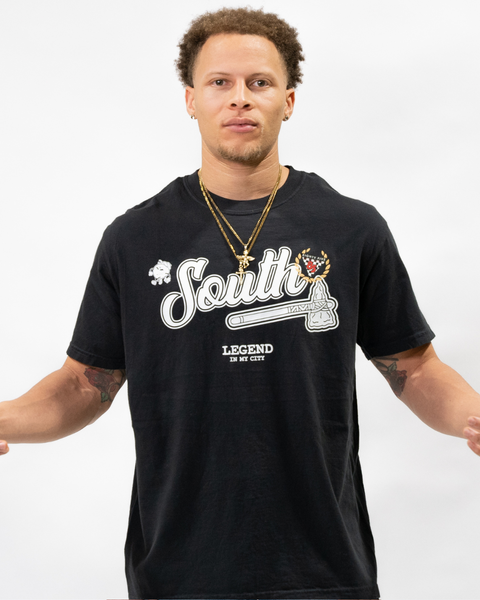 85 South Scattered Logo Tee (Black)