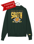 A3 - Pro Sport Arch Hoodie - Forest Green/Gold