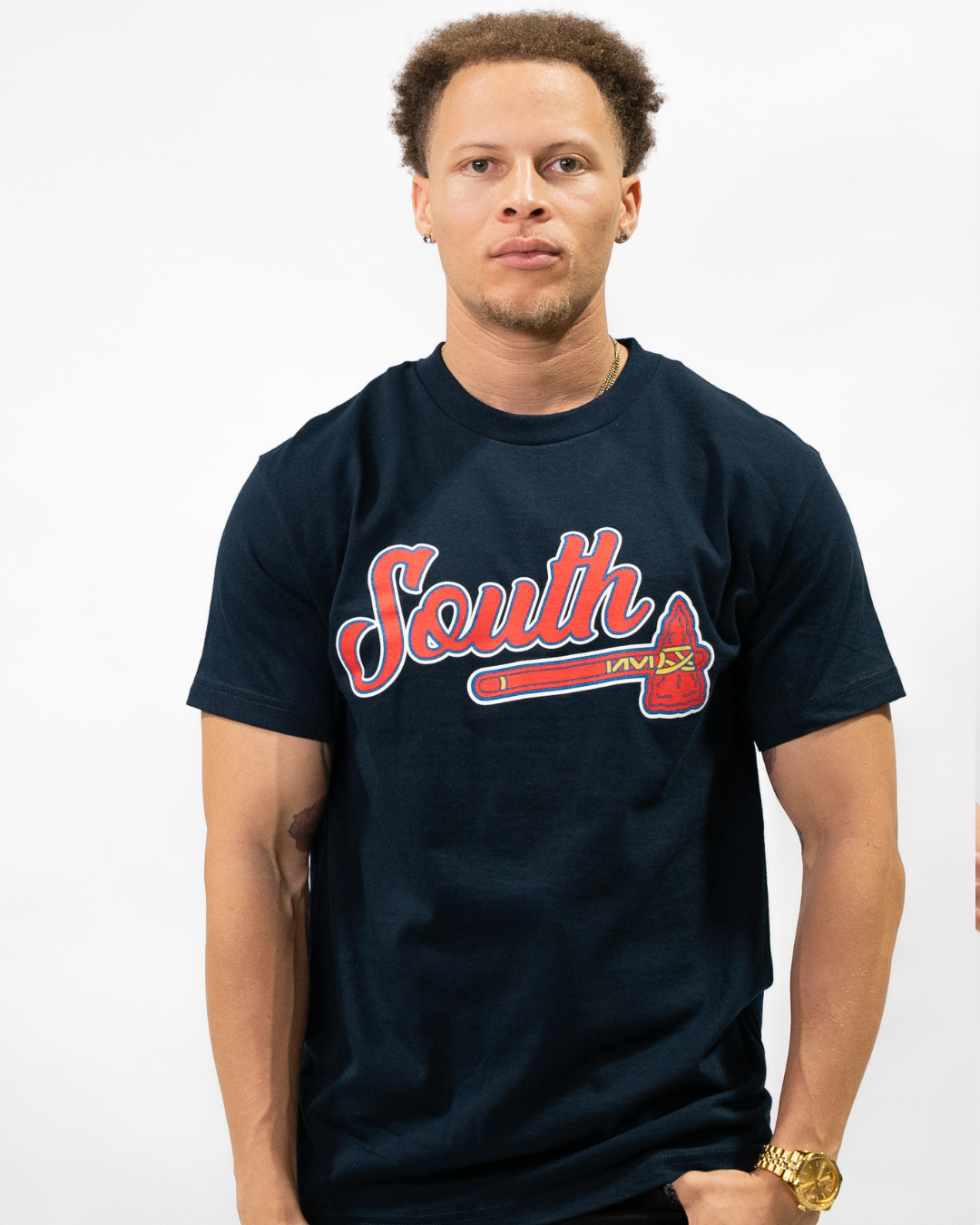 Classic Tomahawk Tee - Navy