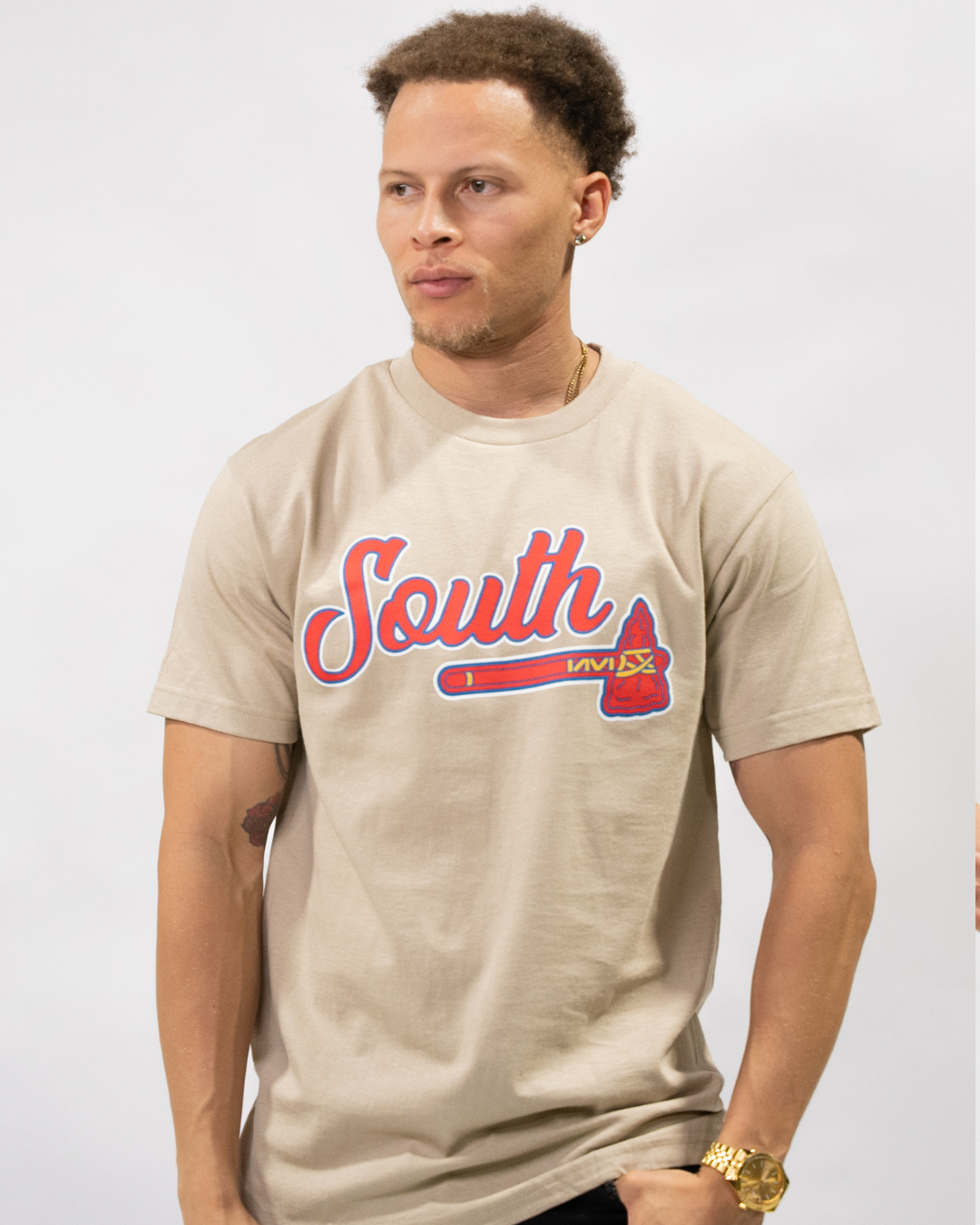 Classic Tomahawk Tee - Sand
