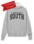 K4 - South College Arch Hoodie - Grey/Black