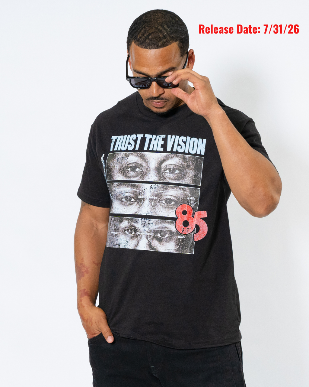 Trust The Vision Tee (Black)