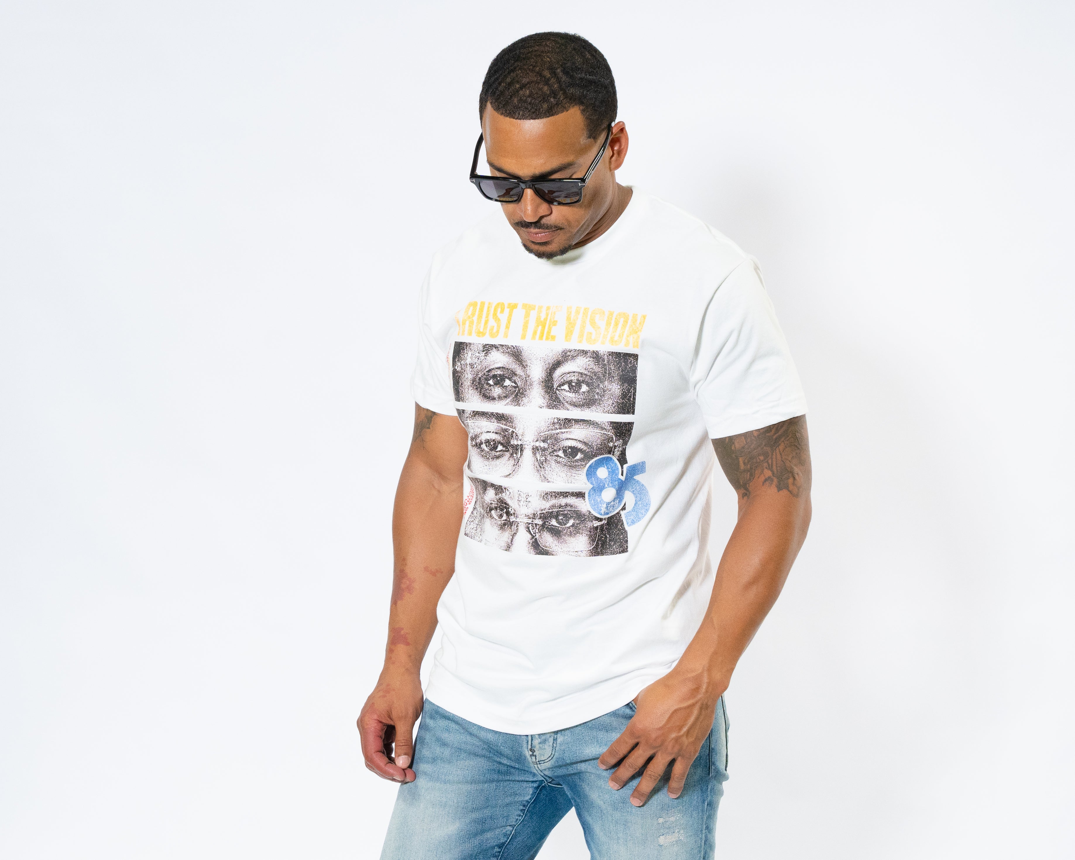 Trust The Vision V2 Tee (White)