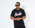 TTV South Script Tee (Black)