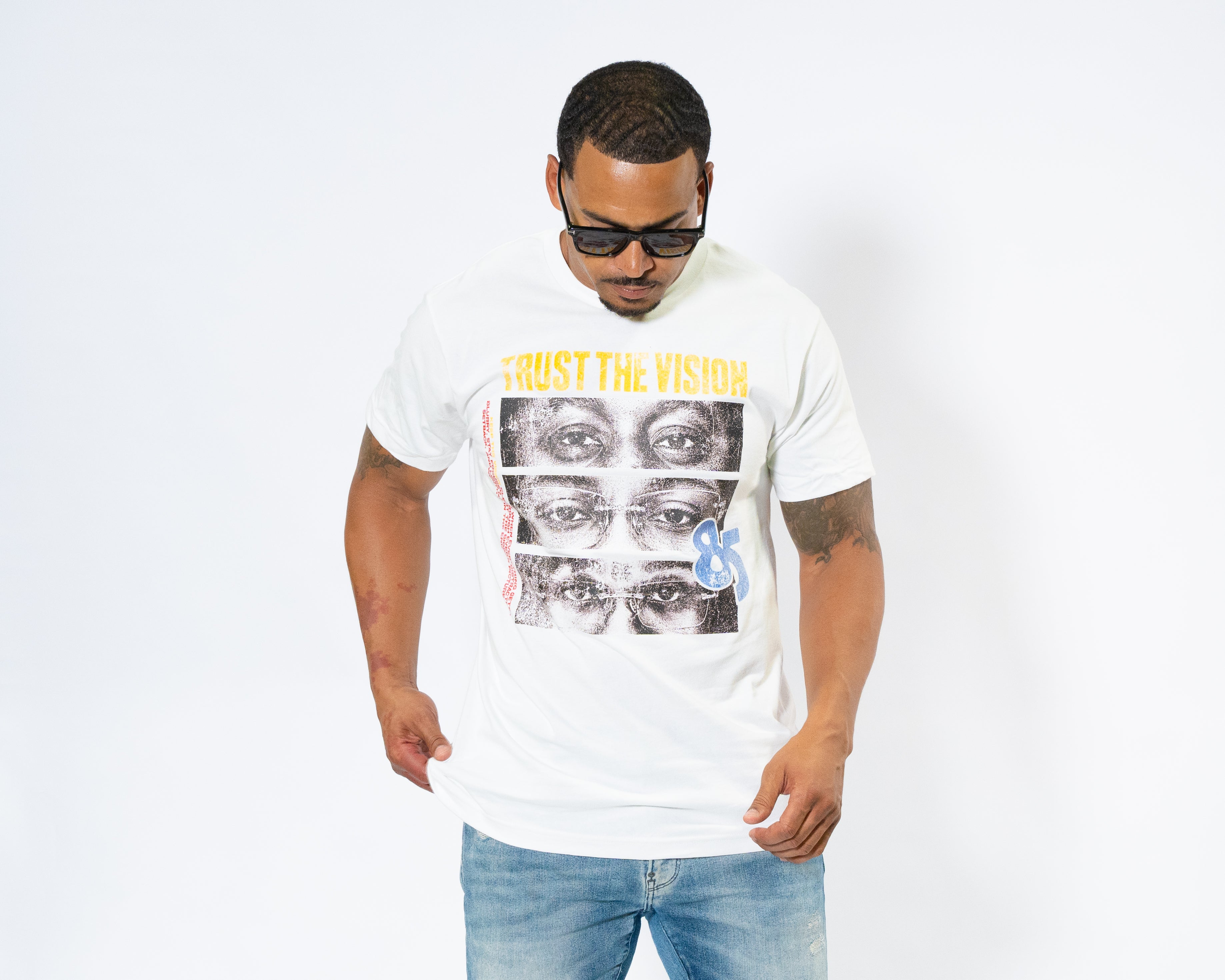 Trust The Vision V2 Tee (White)