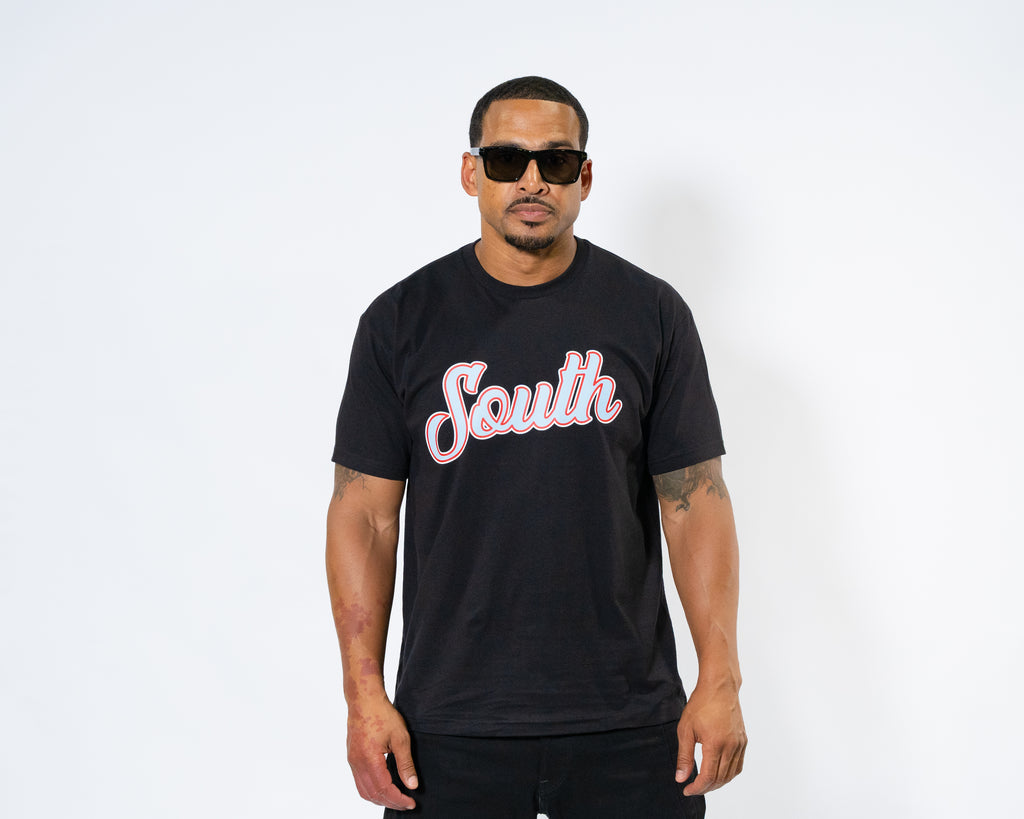 TTV South Script Tee (Black)