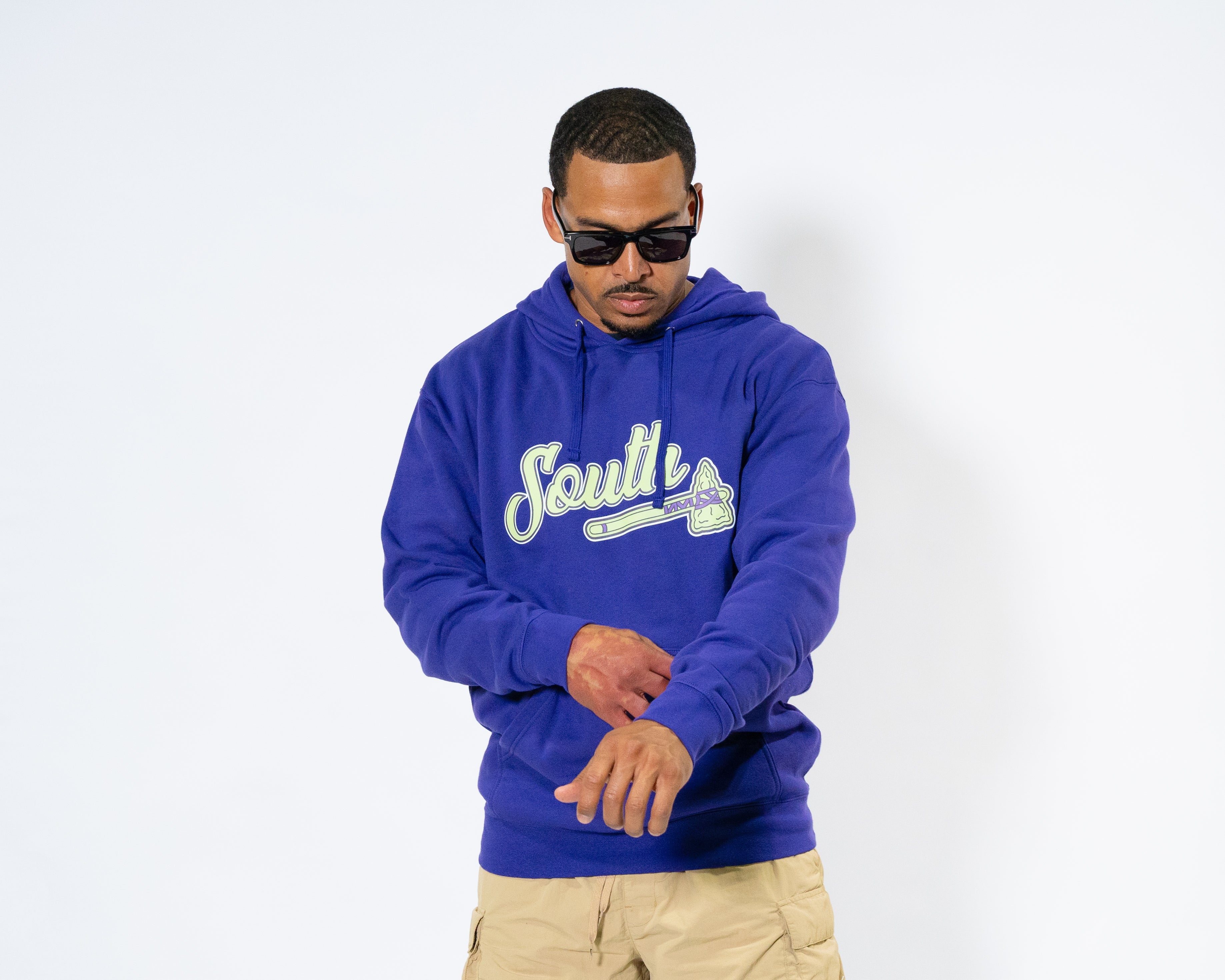 SDIB South Tomahawk Hoodie (Purple) – Eighty Five Apparel Company