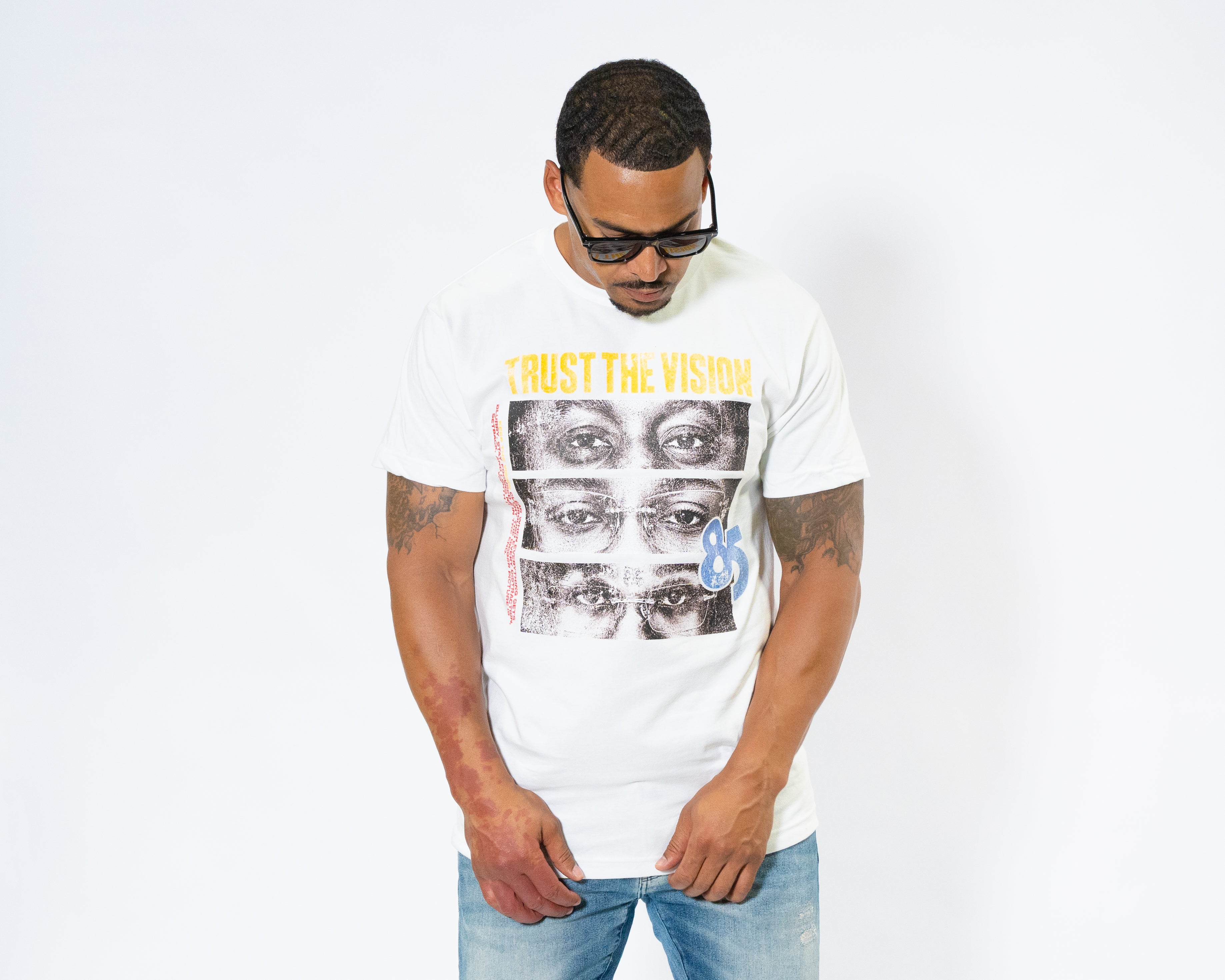 Trust The Vision V2 Tee (White)