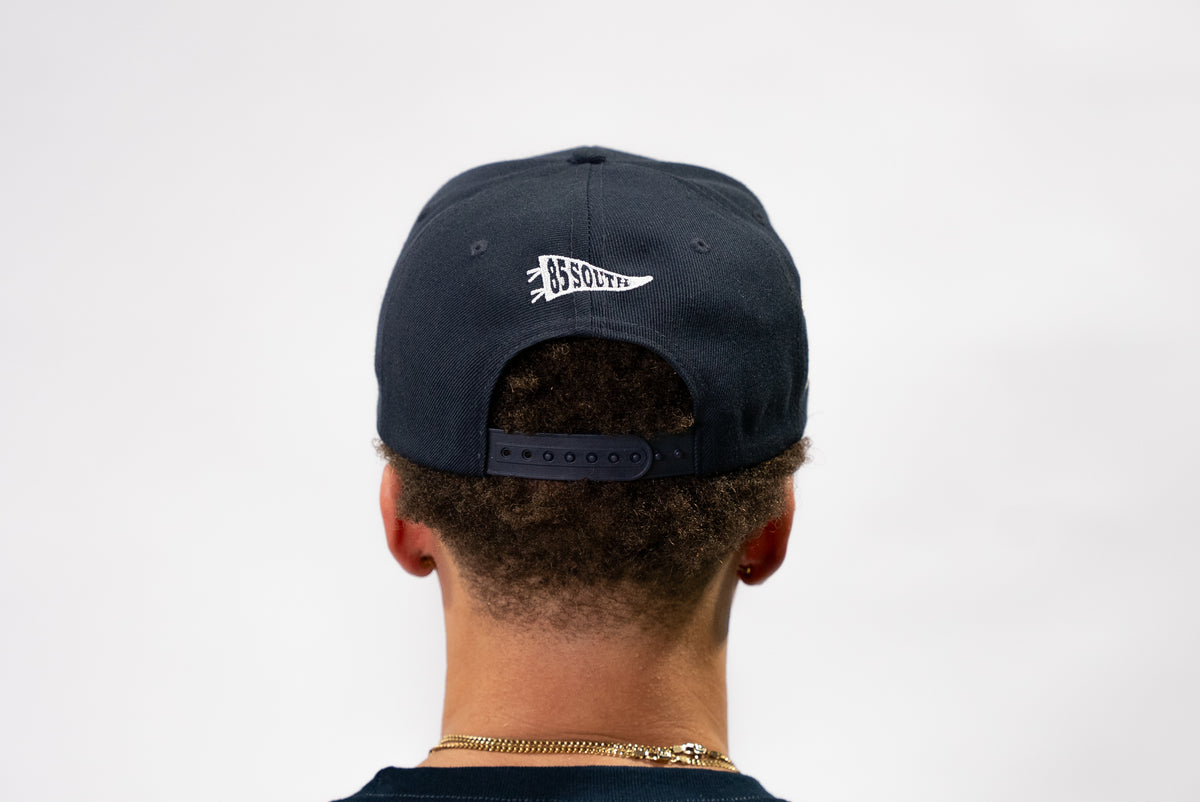 "10th Anniversary" South Tomahawk Snapback Hat (Navy)