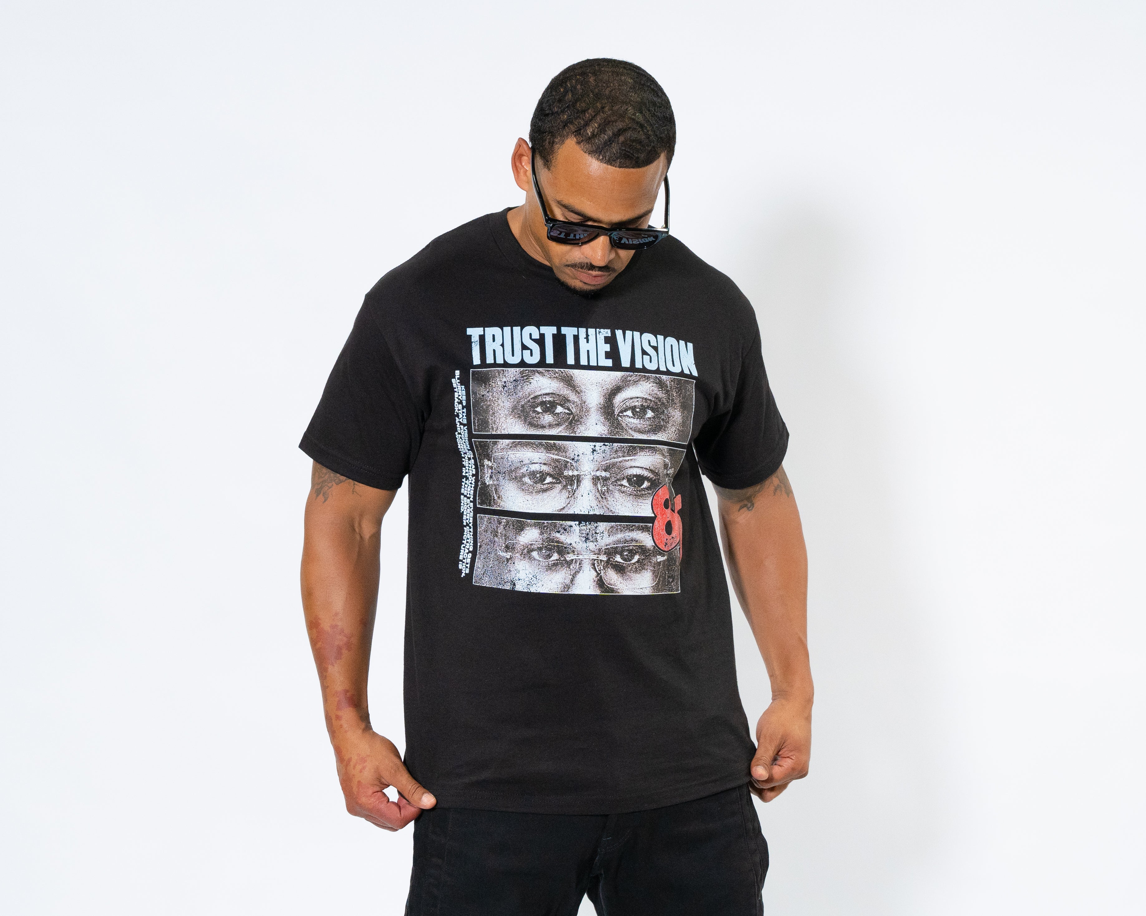 Trust The Vision Tee (Black)