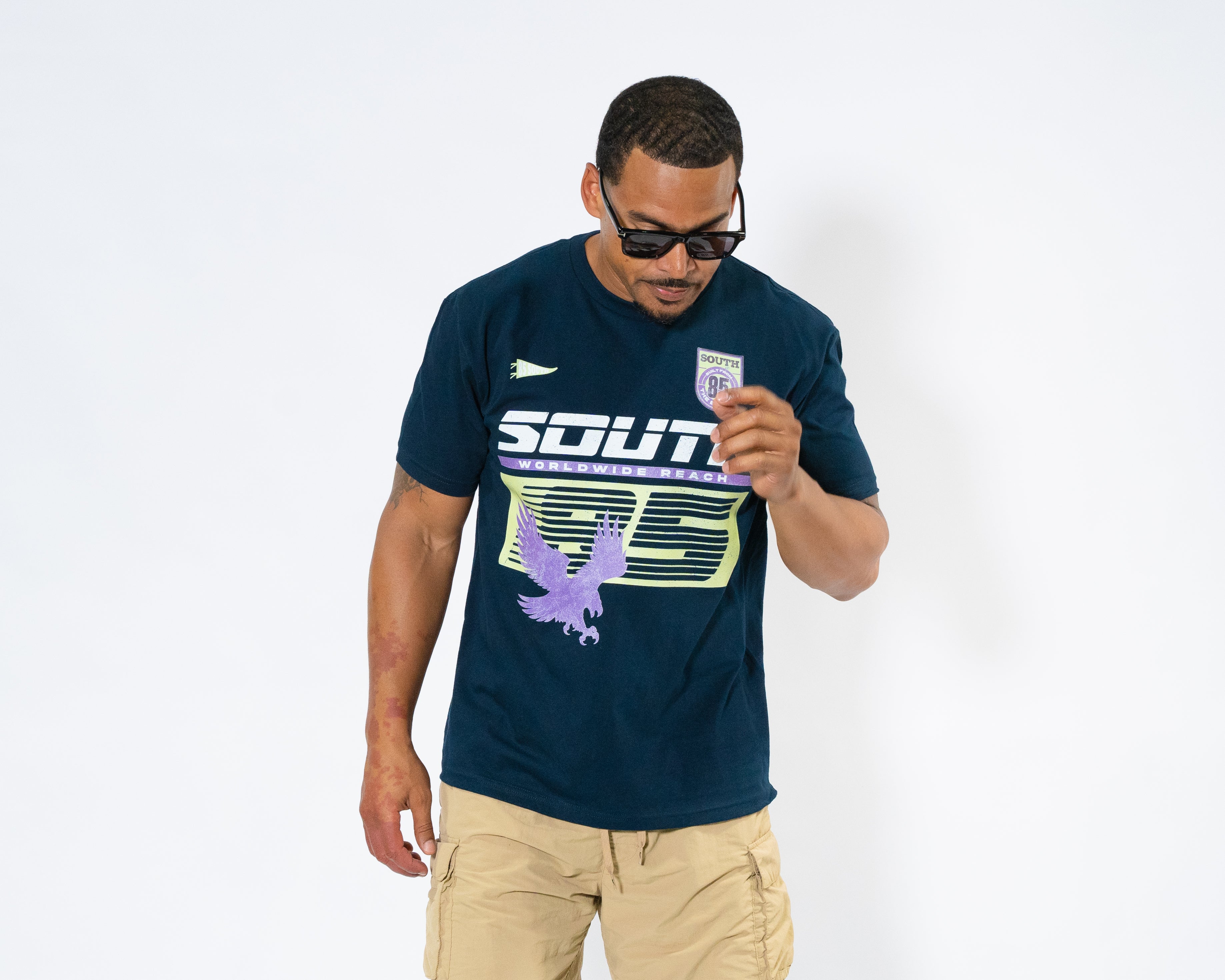 SDIB Worldwide Reach Tee (Navy)