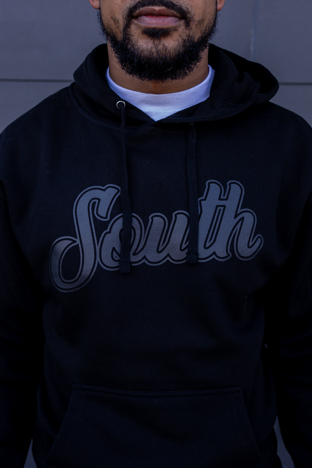 Classic South Hoodie (Black/Black)