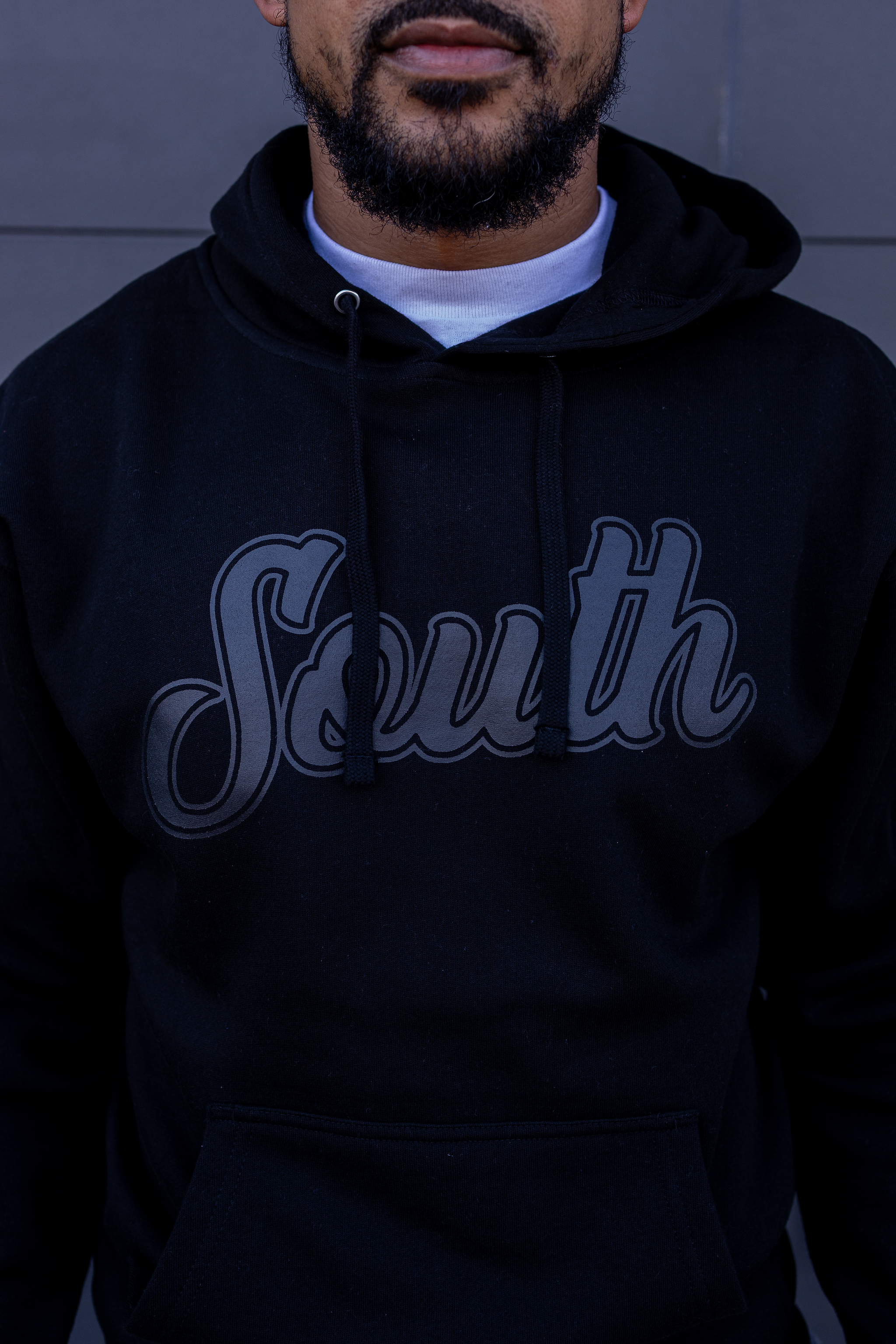 Classic South Hoodie (Black/Black)