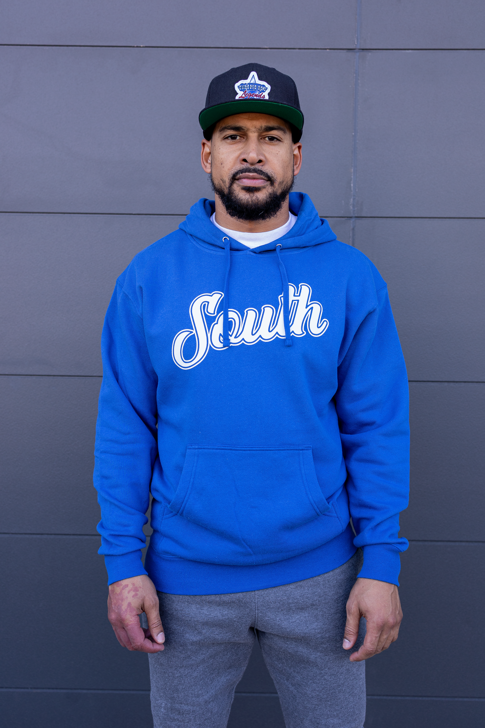 Classic South Hoodie (Royal/White)