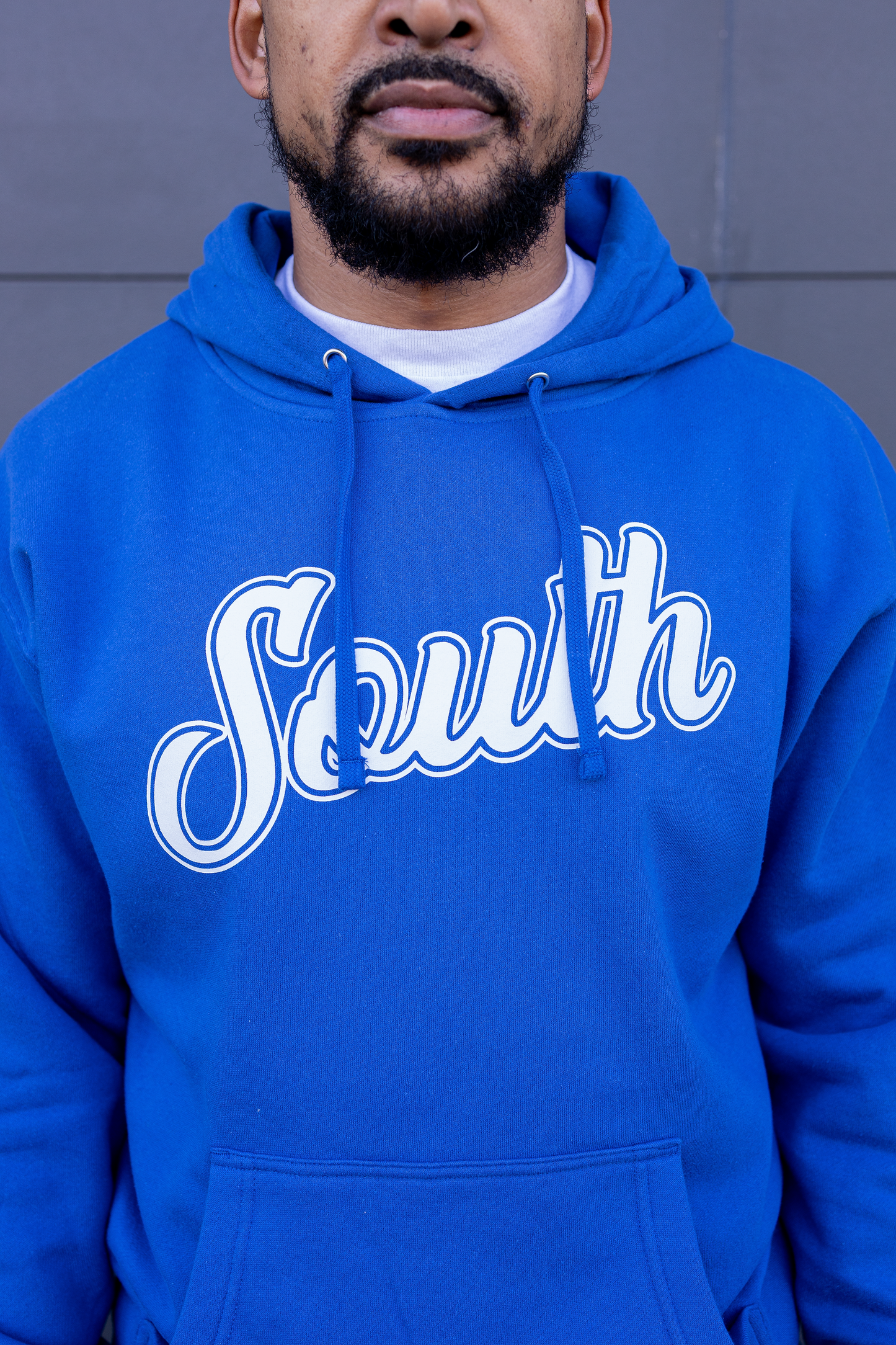 Classic South Hoodie (Royal/White)