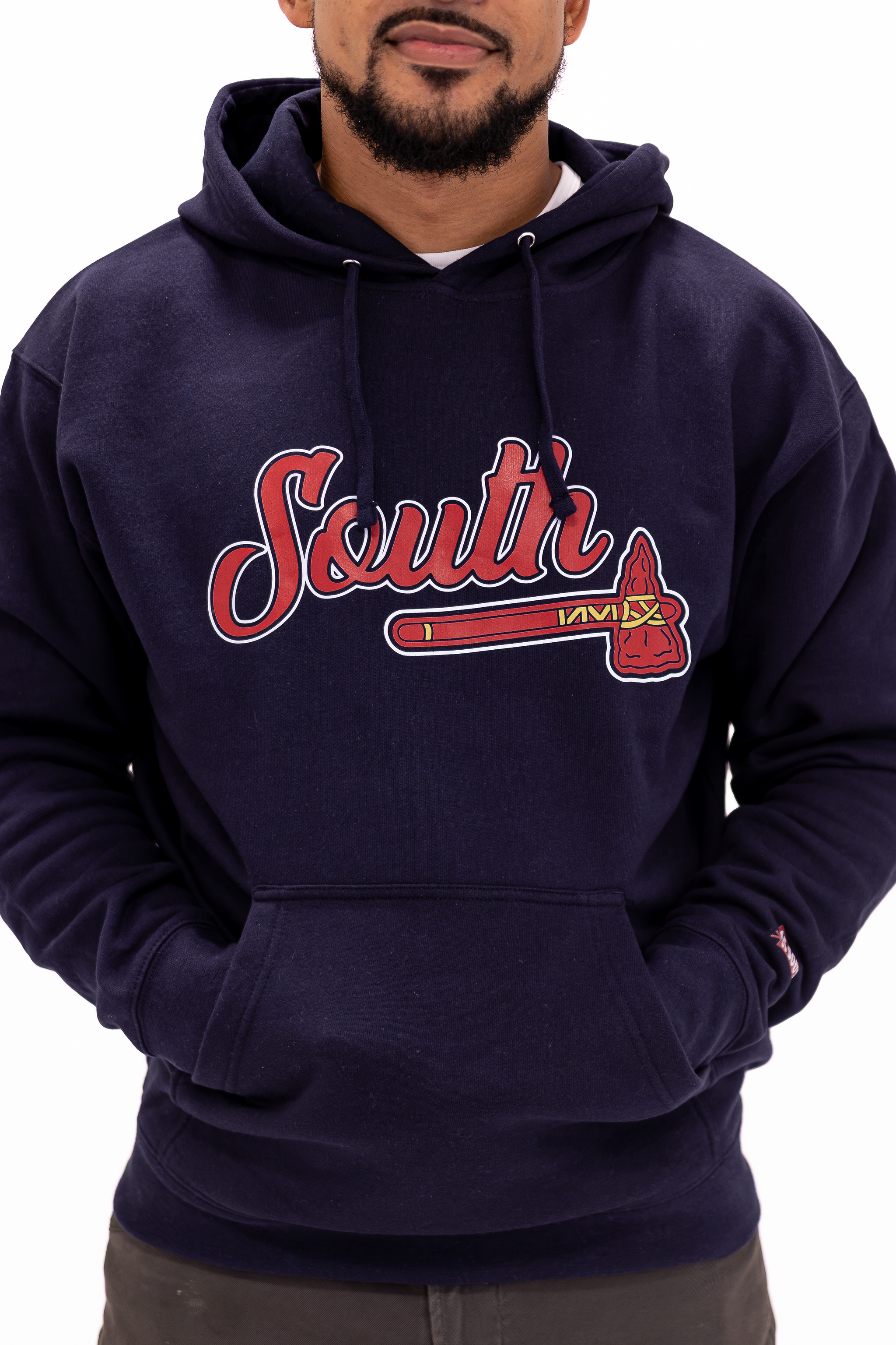 Classic Tomahawk Hoodie - Navy