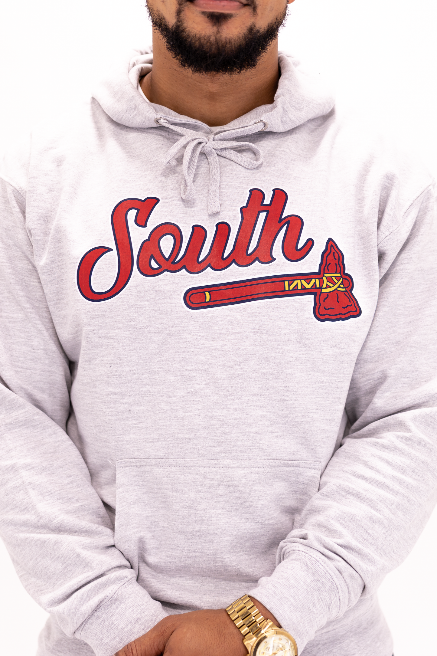 Classic Tomahawk Hoodie - Heather Grey