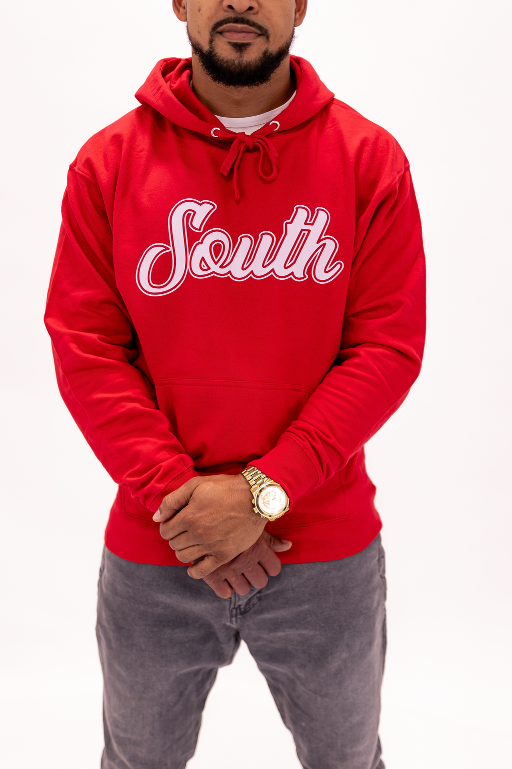 Classic South Hoodie (Red/White)