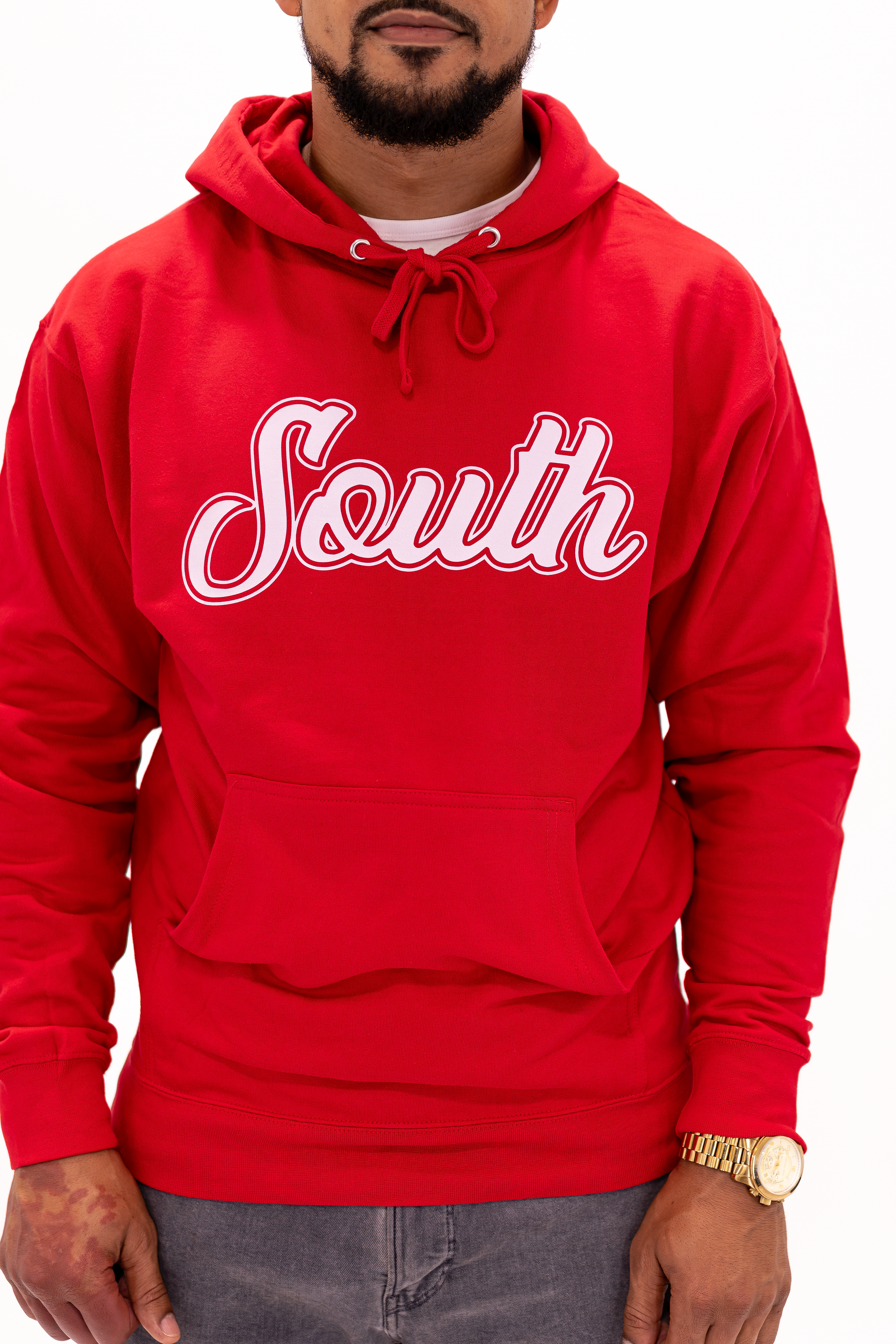 Classic South Hoodie (Red/White)