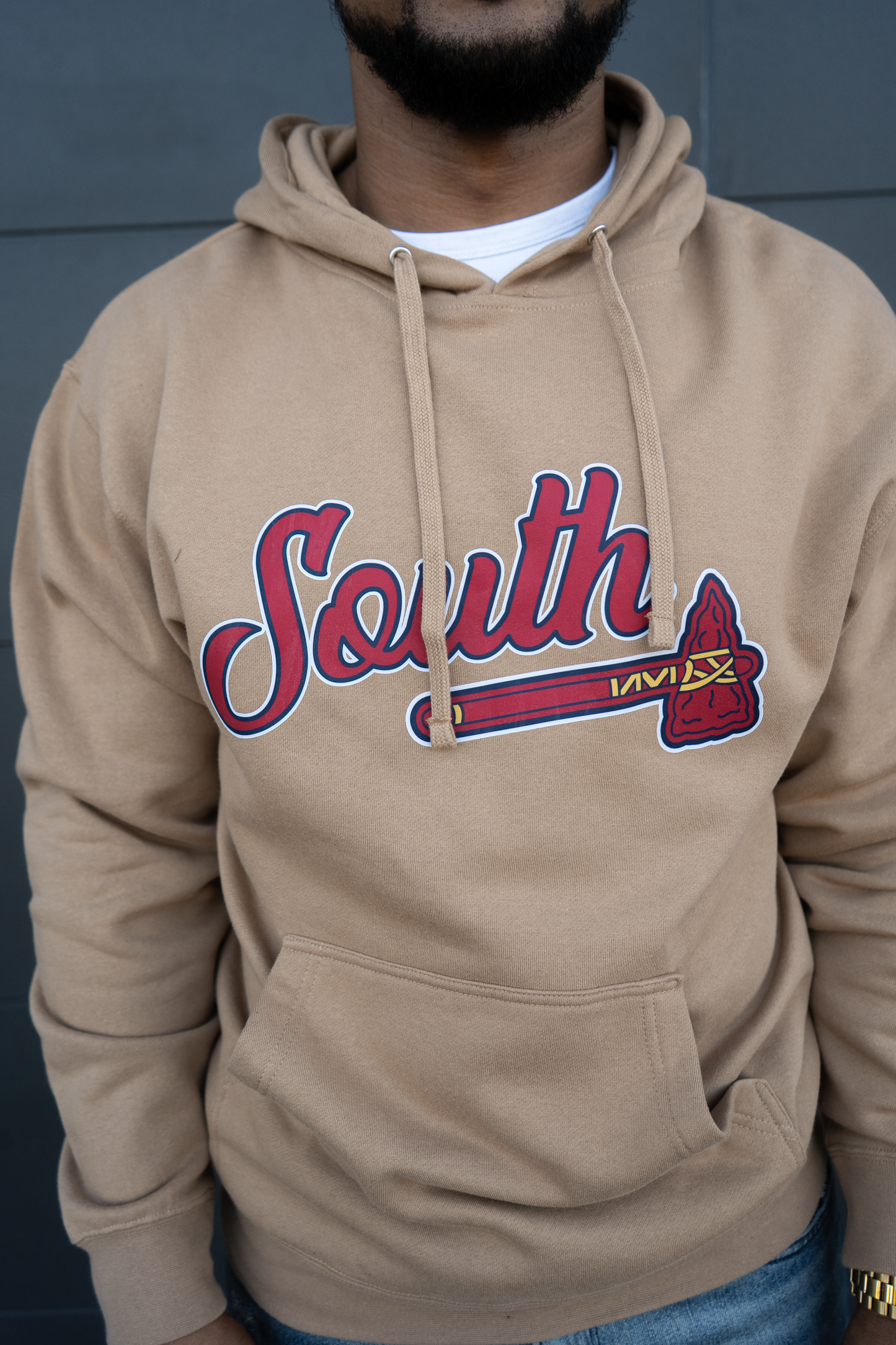 Classic Tomahawk Hoodie - Sand